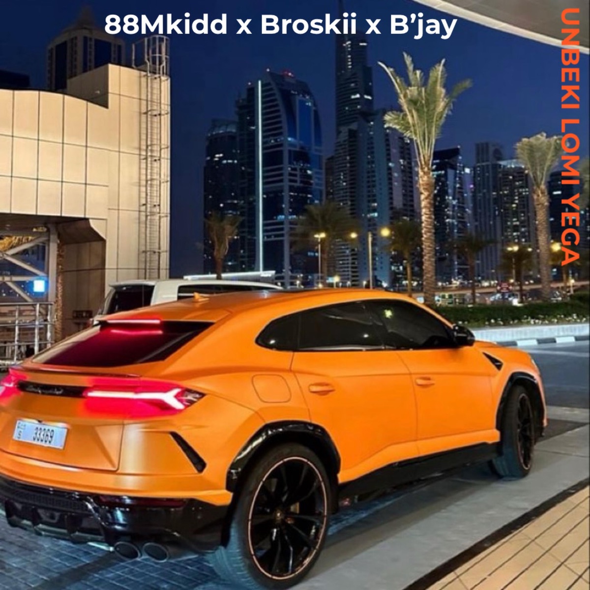 UNBEKI LOMI YEGA (feat. BJAY & BROSKII) - Single by 88MKIDD album cover