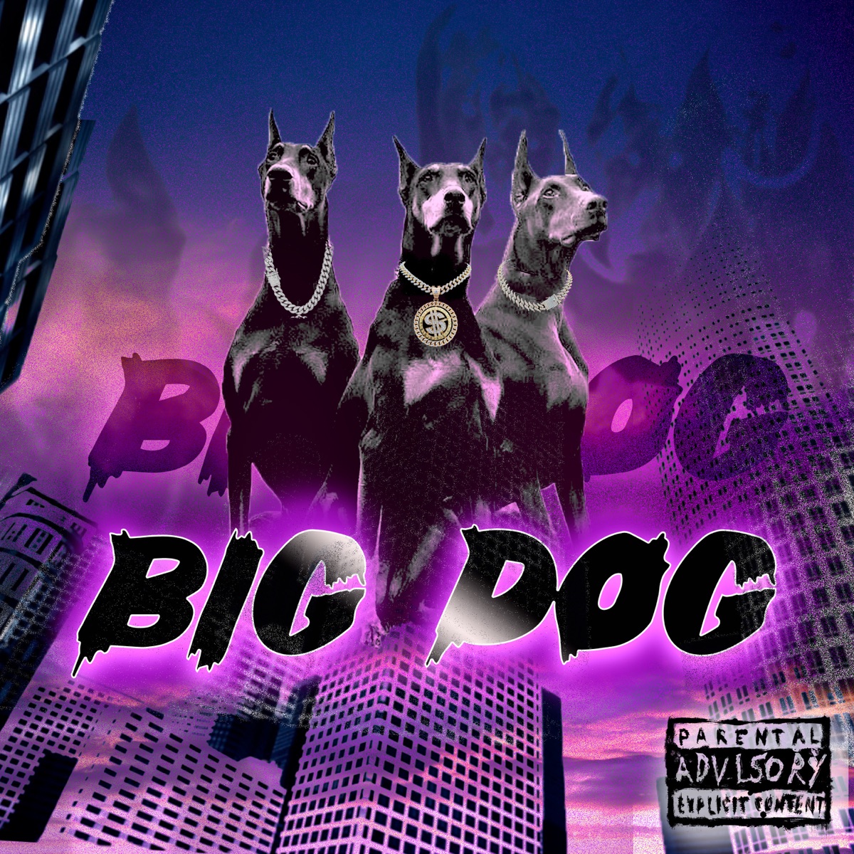 Big Dog (feat. Old Blxck, P0P & Ale Rocha) - Single by LilOneNoBeat album cover