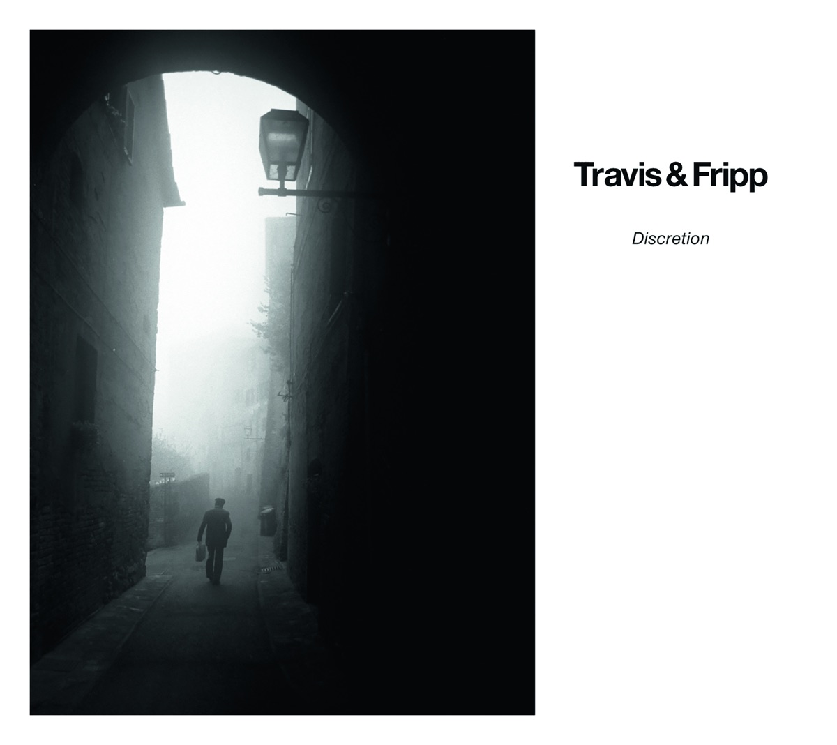 Discretion by Theo Travis & Robert Fripp album cover
