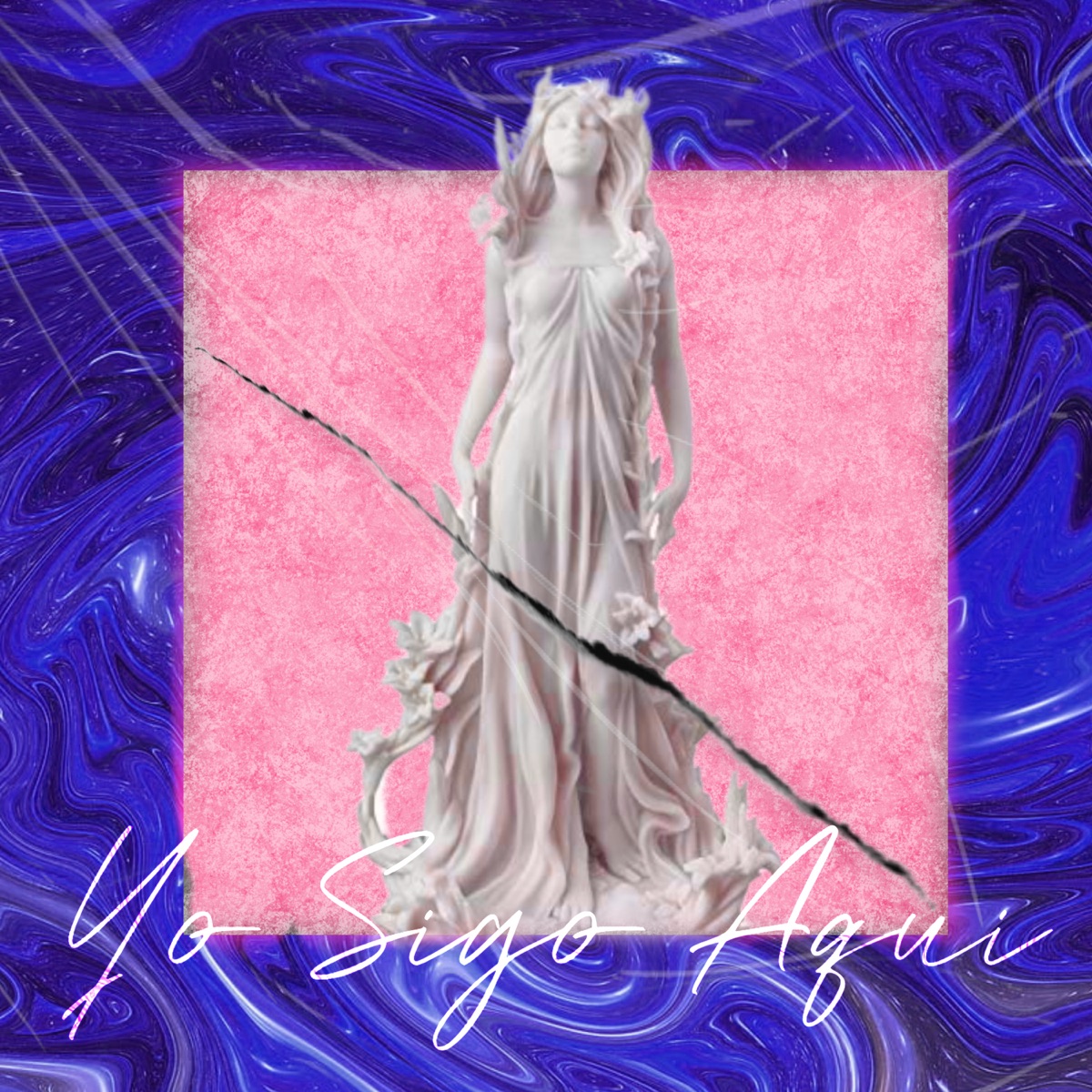 Yo Sigo Aquí - Single by Amaro Golden 0620 album cover