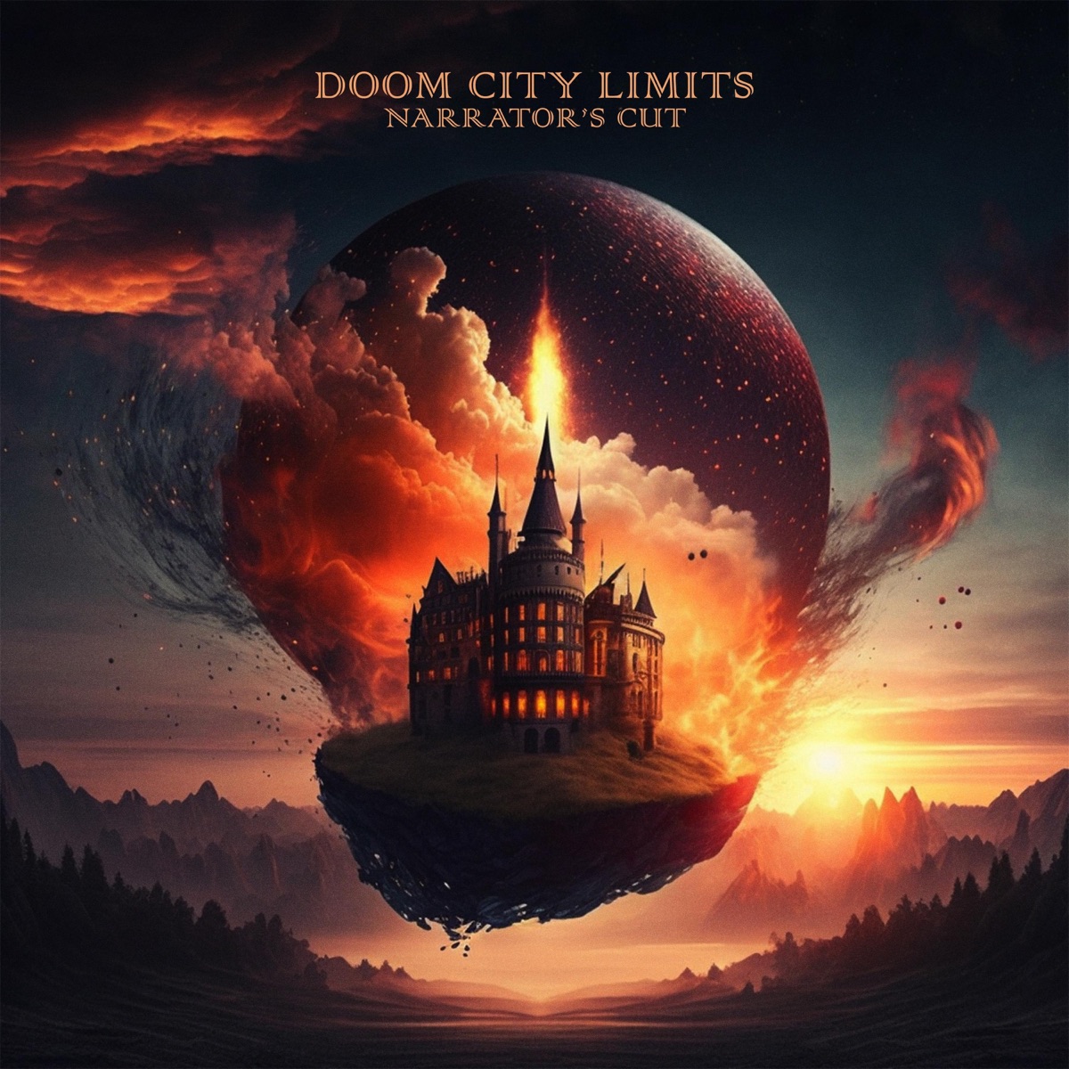 Doom City Limits (Narrator's Cut) [feat. Tim Nicholas & Stephen Peterson] by Empires In Orbit album cover