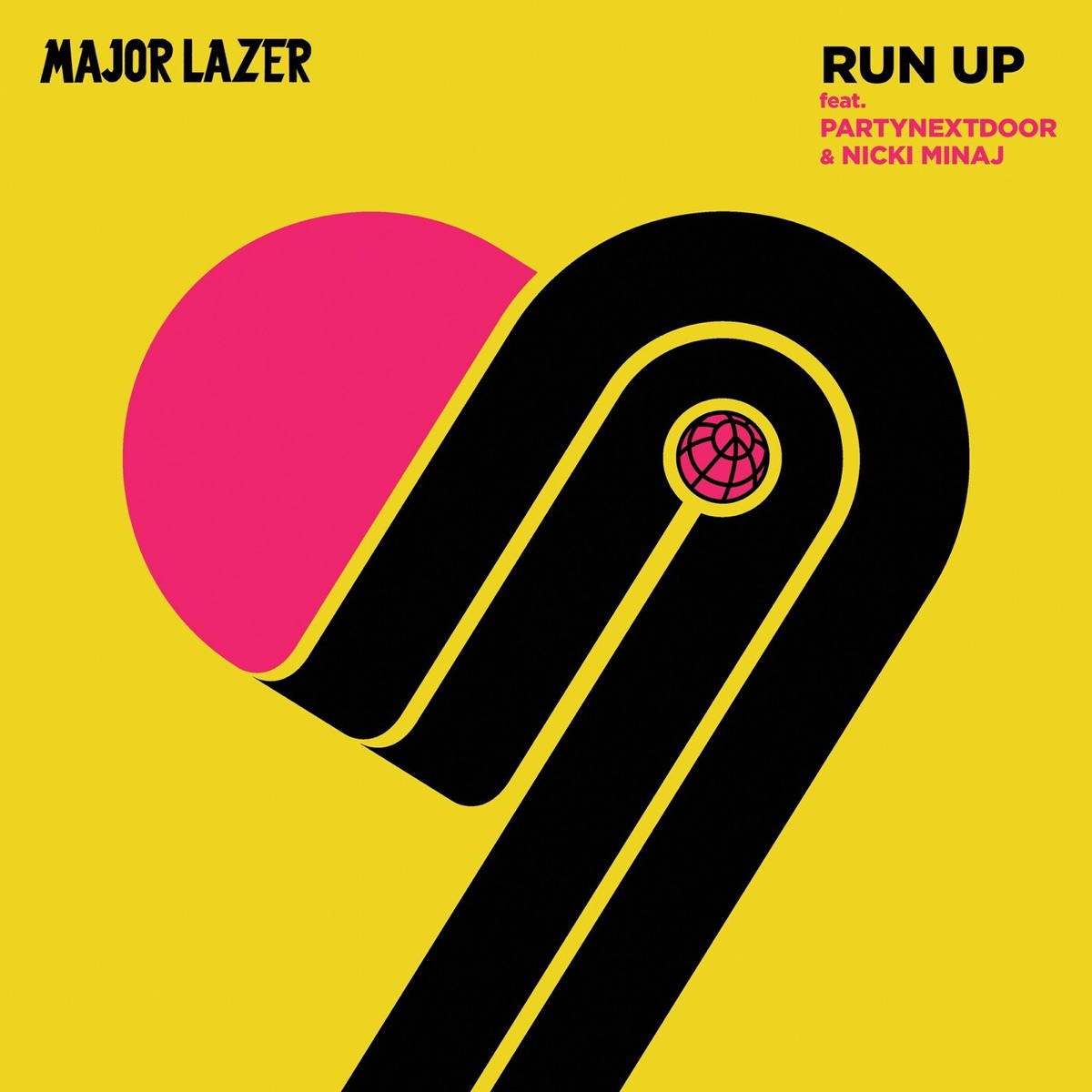 Run Up (feat. PARTYNEXTDOOR & Nicki Minaj) - Single by Major Lazer album cover artwork