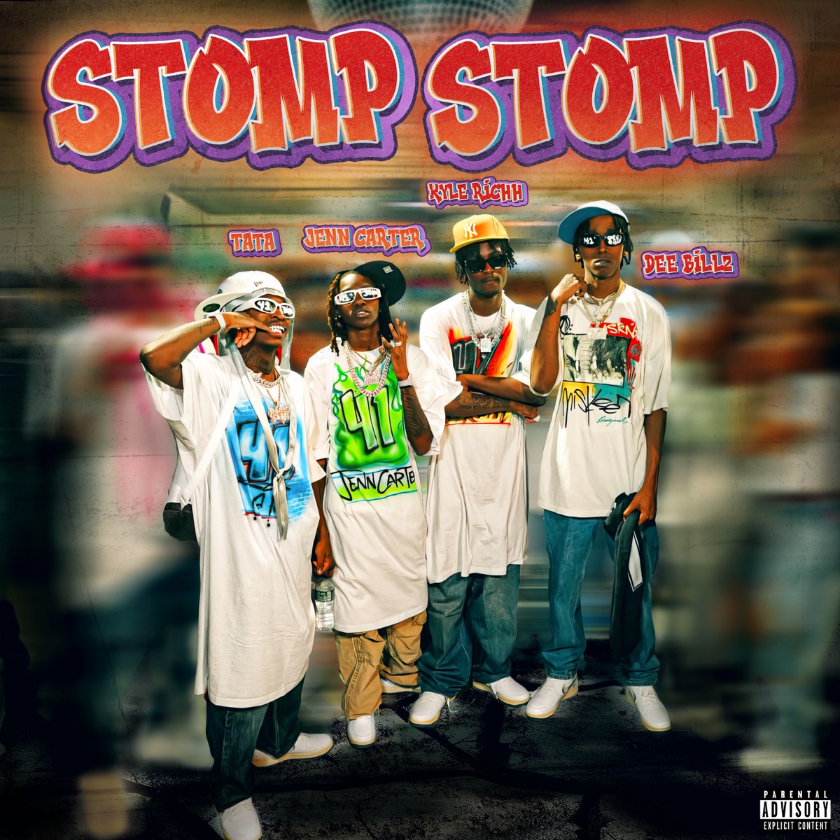 Stomp Stomp (feat. TaTa & Dee Billz) - Single by 41, Kyle Richh & Jenn Carter album cover