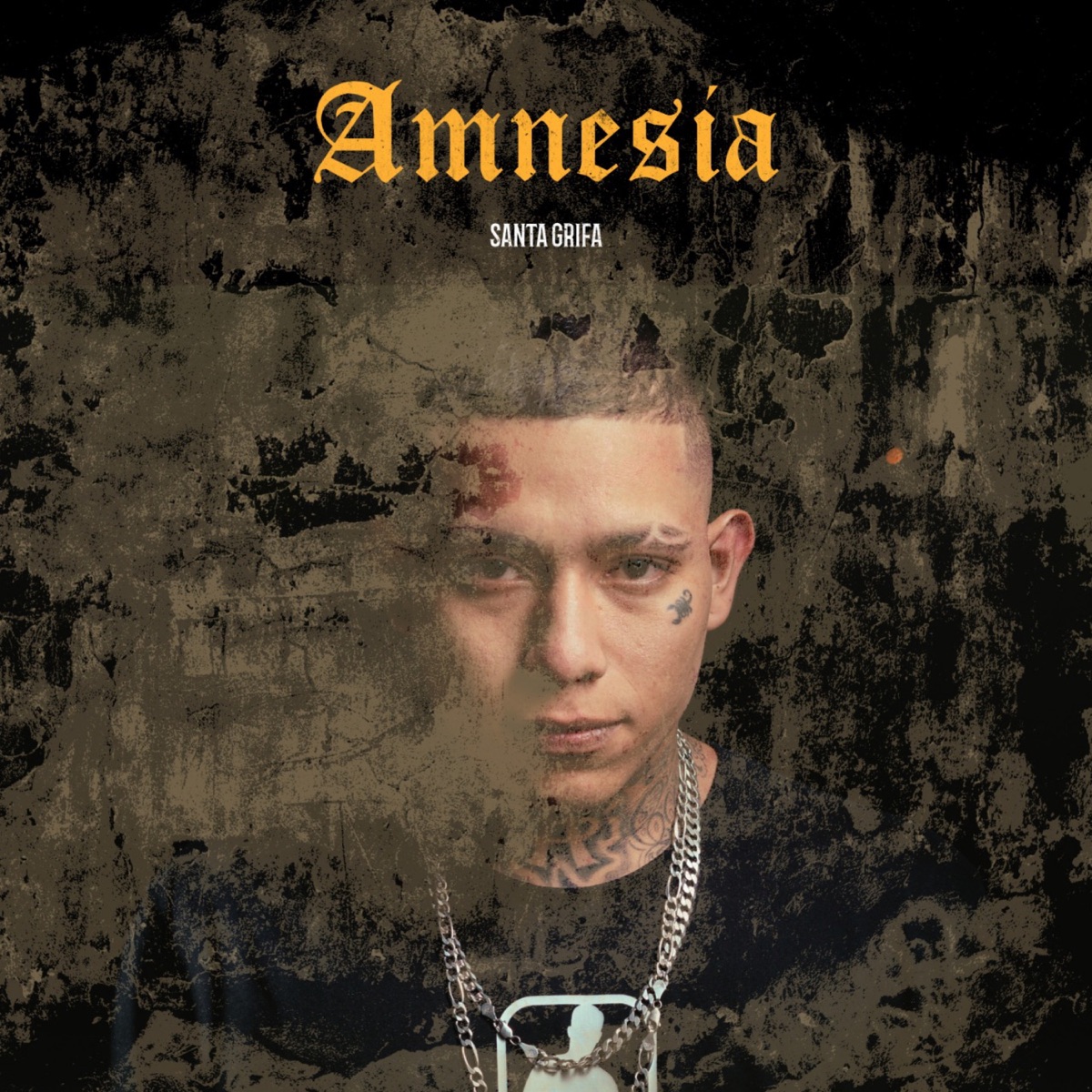 Amnesia - Single by La Santa Grifa album cover