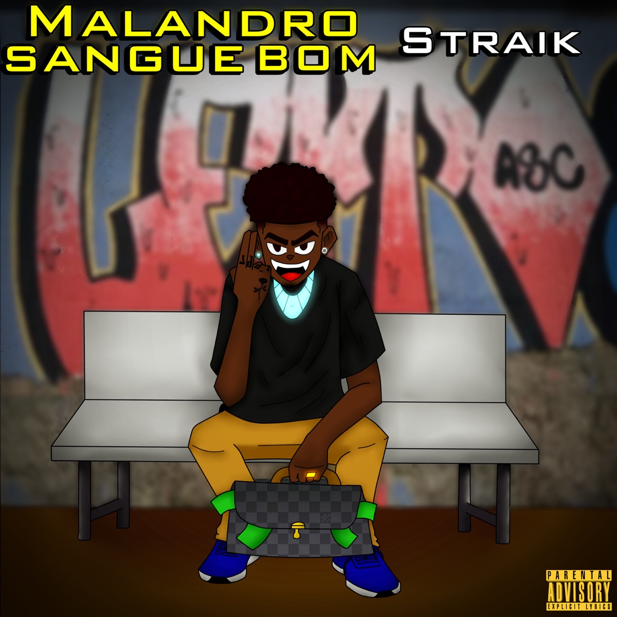 Malandro Sangue Bom - EP by BigStraik album cover
