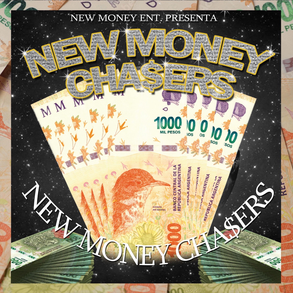 NEW MONEY CHASERS by NEW MONEY CHASERS, BESEK3 & OHLEON! album cover