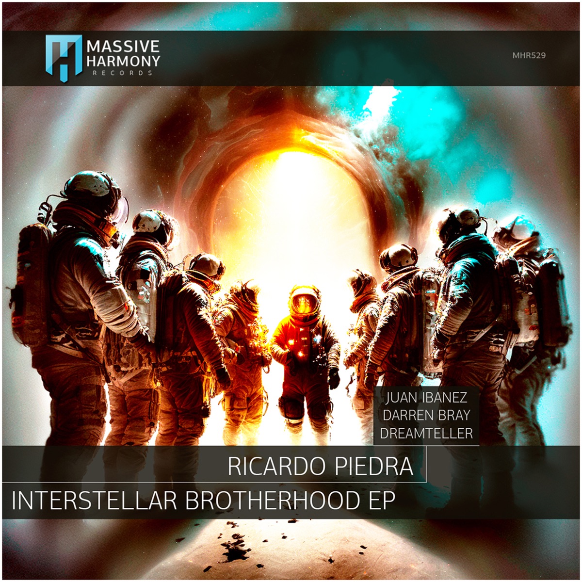 Interstellar Brotherhood by Ricardo Piedra, Juan Ibanez & Dreamteller album cover