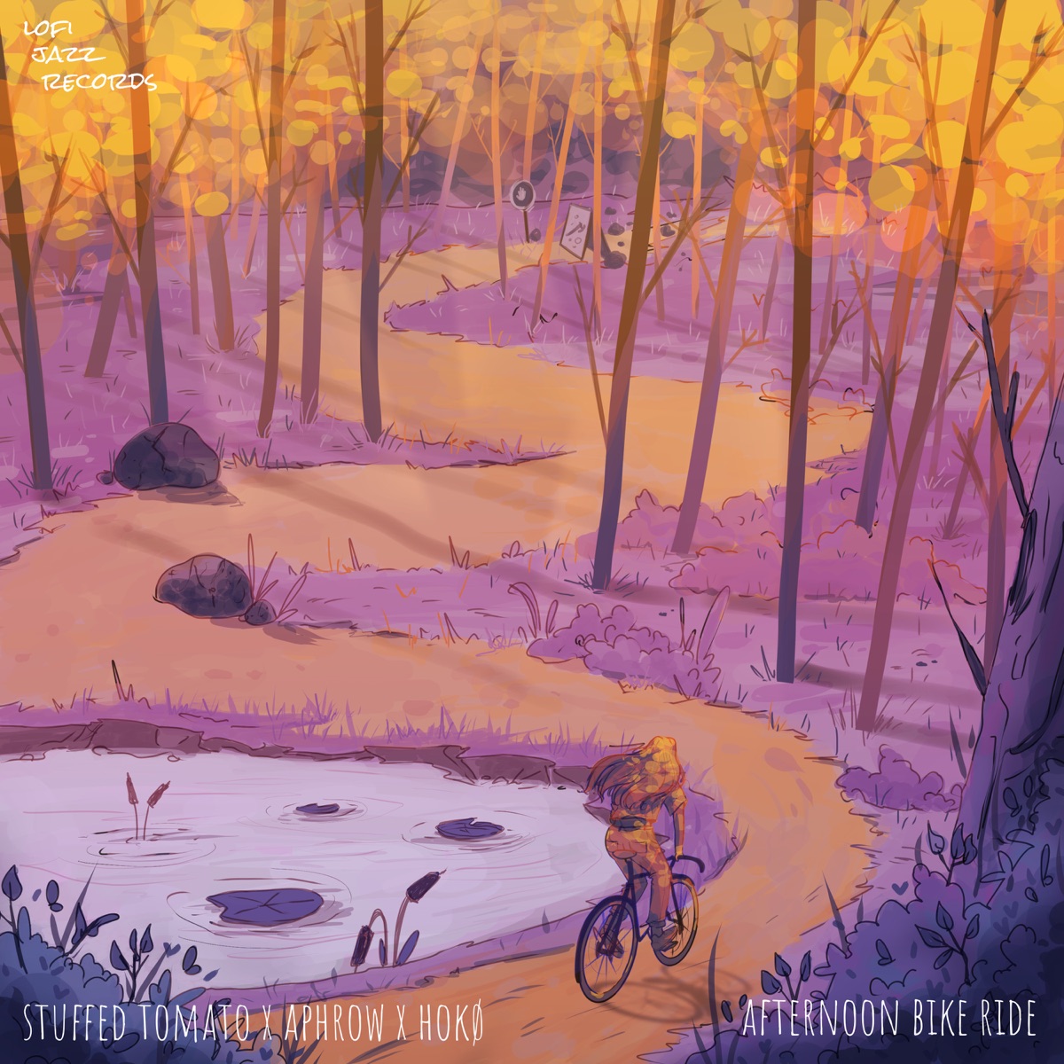 Afternoon Bike Ride - Single by Stuffed Tomato, Aphrow & HoKø album cover