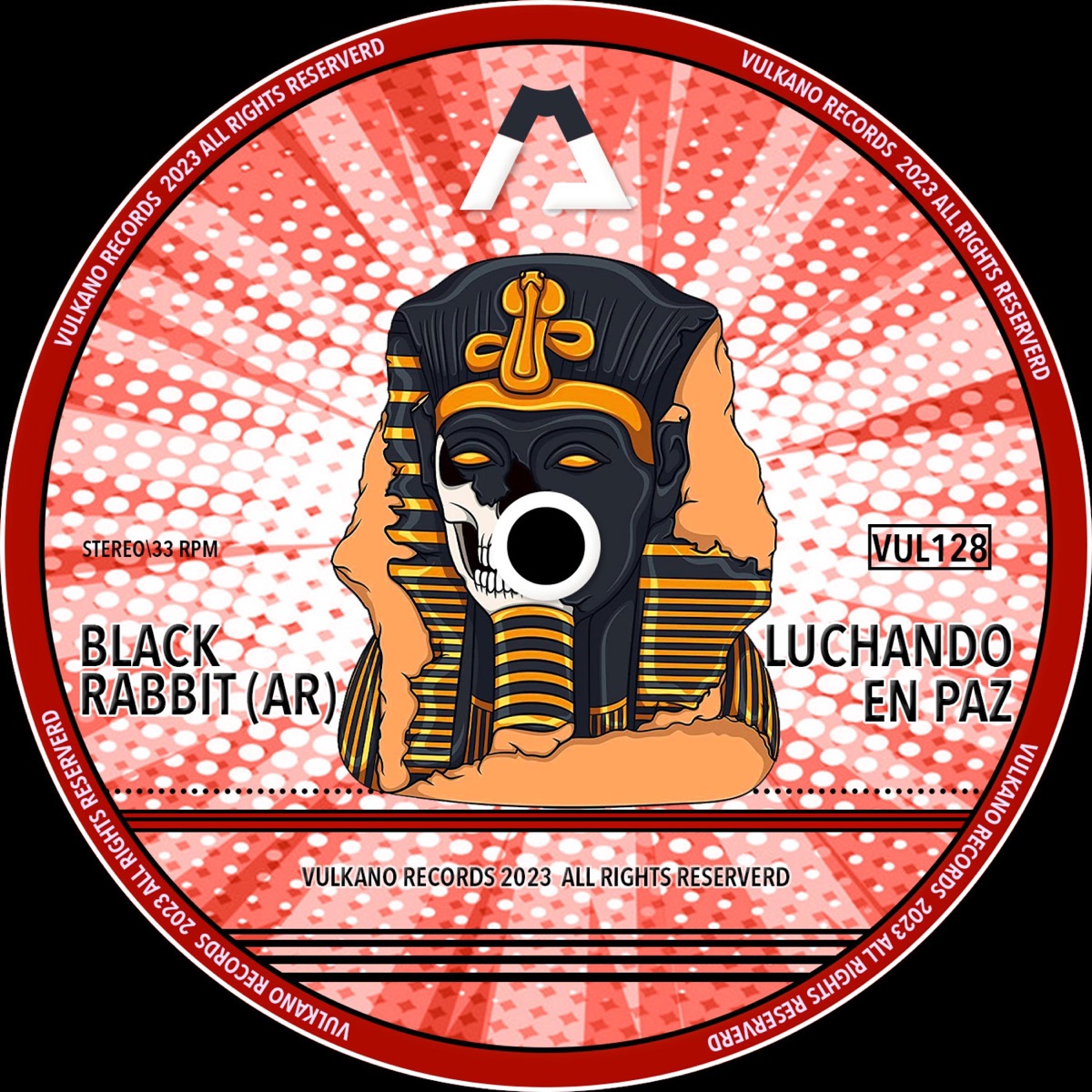Luchando En Paz - Single by BLACK RABBIT (AR) album cover