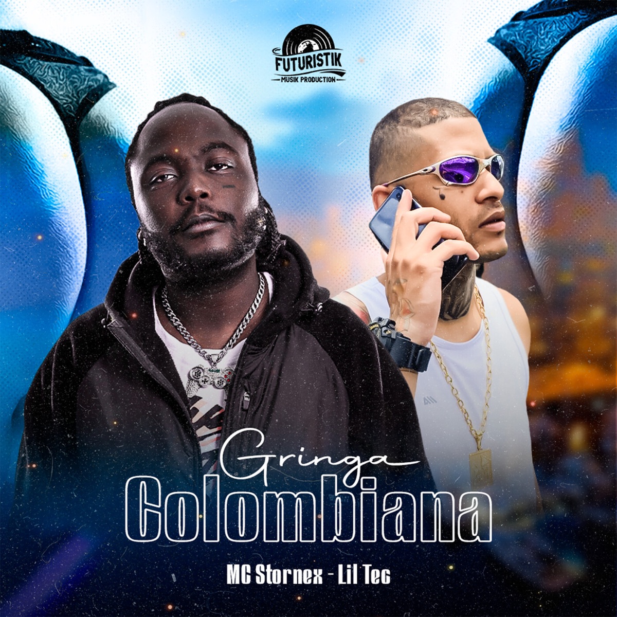Gringa Colombiana - Single by Lil Tec & Mc Stornex album cover