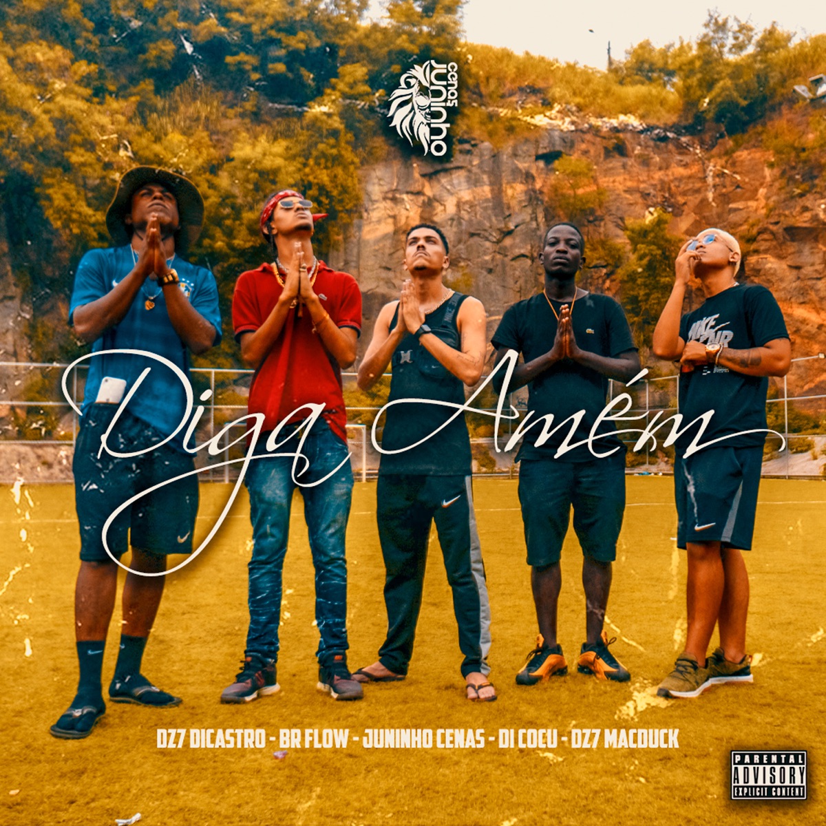 Diga Amém (feat. MacDuck, Br Flow, Di Cocu & Dz7 Dicastro) - Single by Juninho Cenas album cover
