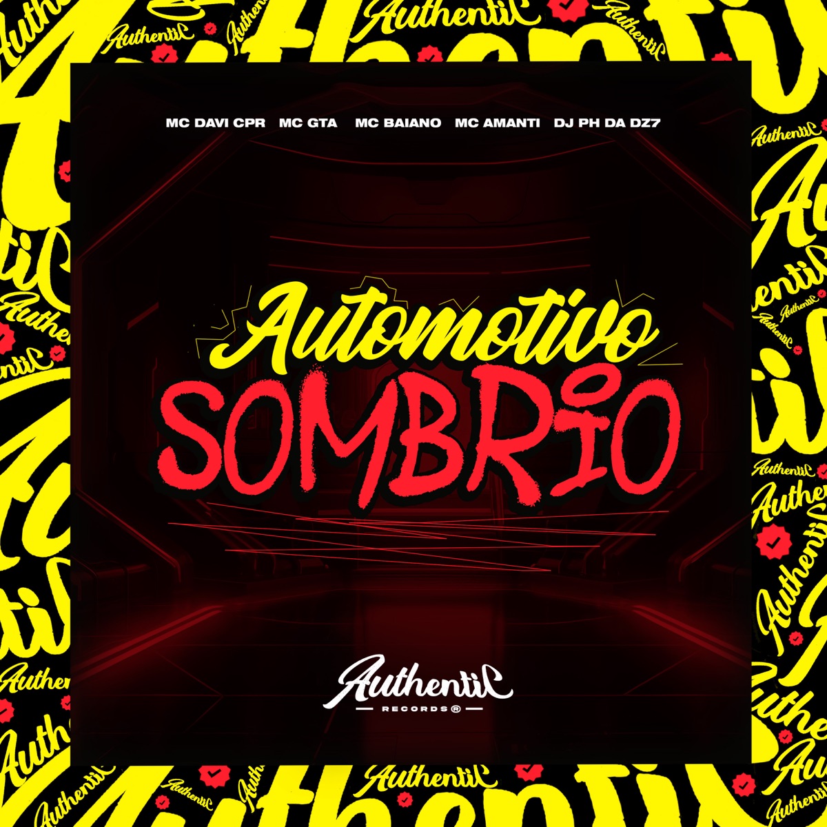 Automotivo Sombrio (feat. MC Amanti) - Single by Mc Davi Cpr, MC GTA, Mc Baiano & DJ PH DA DZ7 album cover