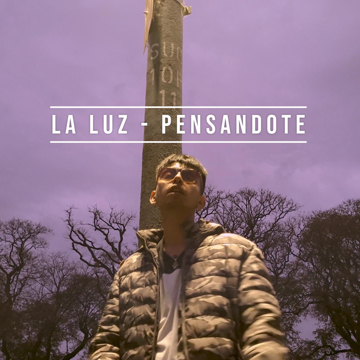 PENSANDOTE (feat. LA LUZ) - Single by Darkmoon Vision album cover