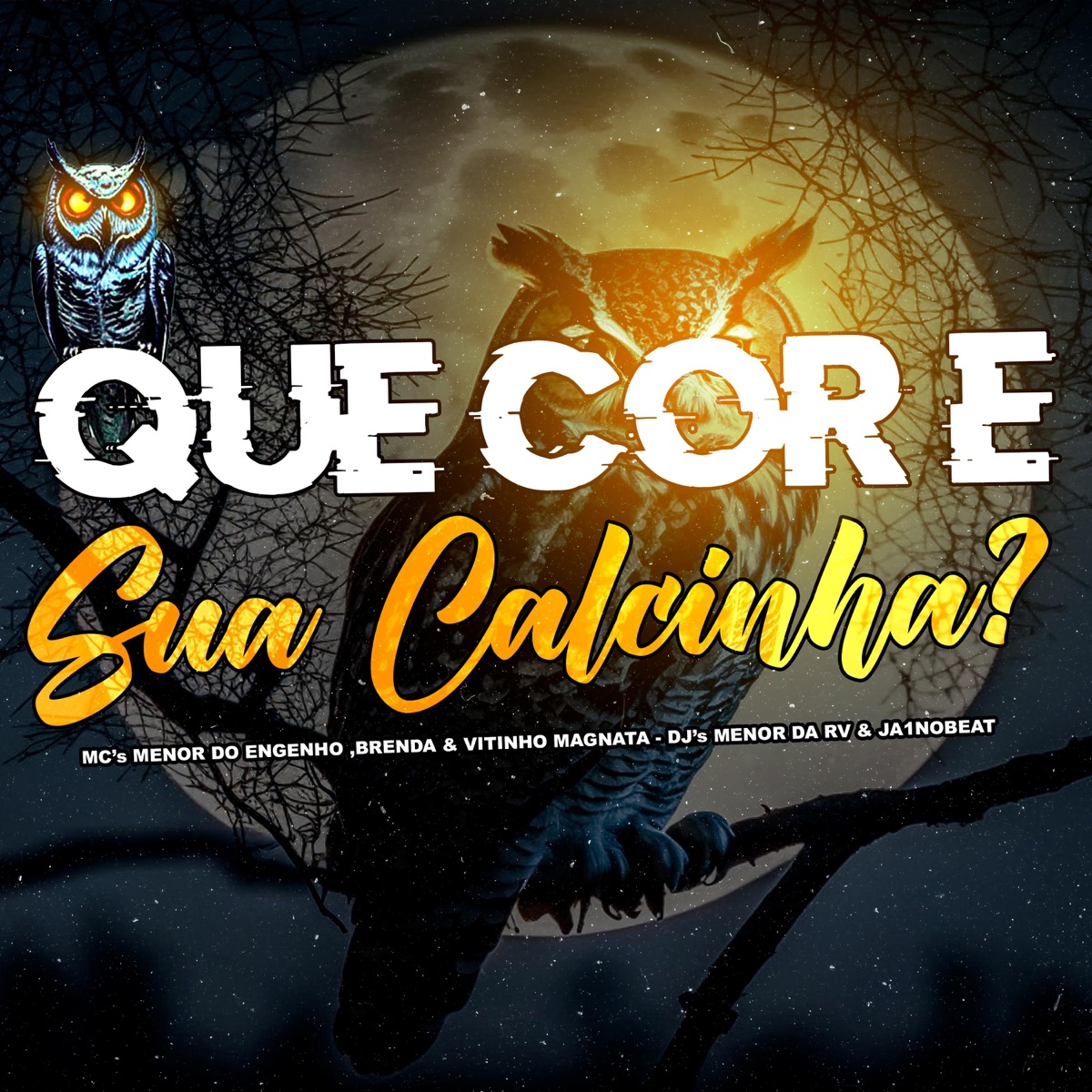 Que Cor e Tua Calcinha (feat. Ja1NoBeat, Mc Menor Do Engenho, Mc Vitinho Magnata & Mc Brenda) - Single by DJ MENOR DA RV album cover