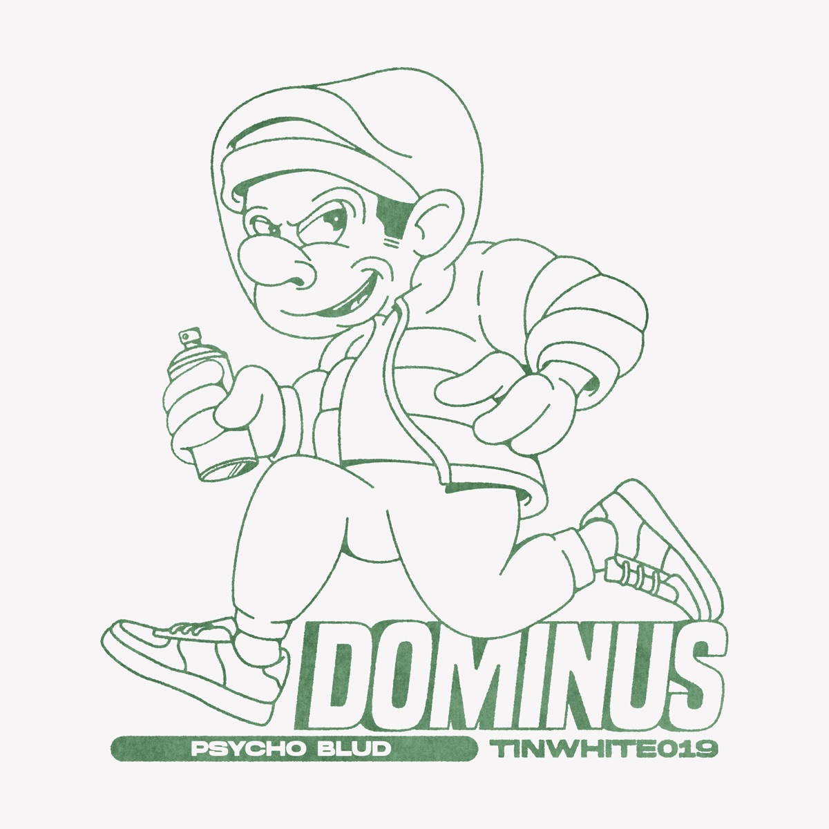 Pyscho Blud - Single by Dominus album cover