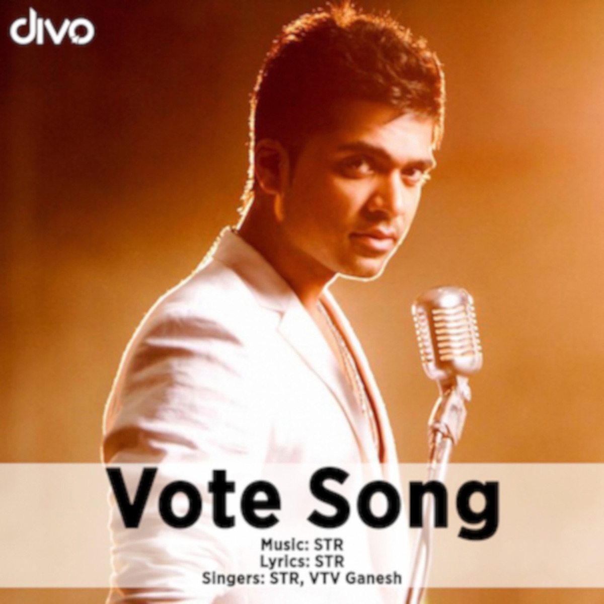 Vote Song - Single by Silambarasan TR & VTV Ganesh album cover
