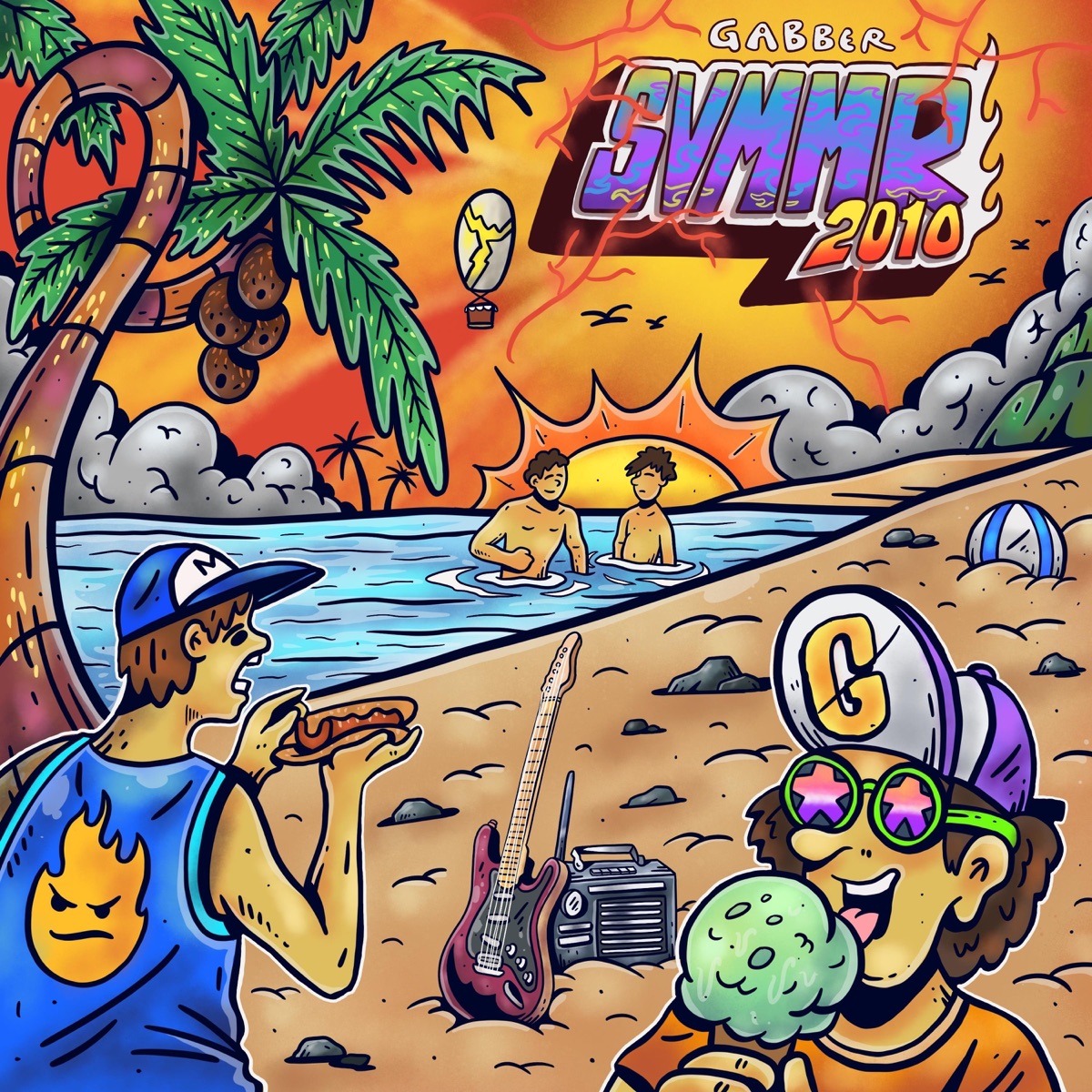 SVMMR 2010 - Single by Gabber album cover