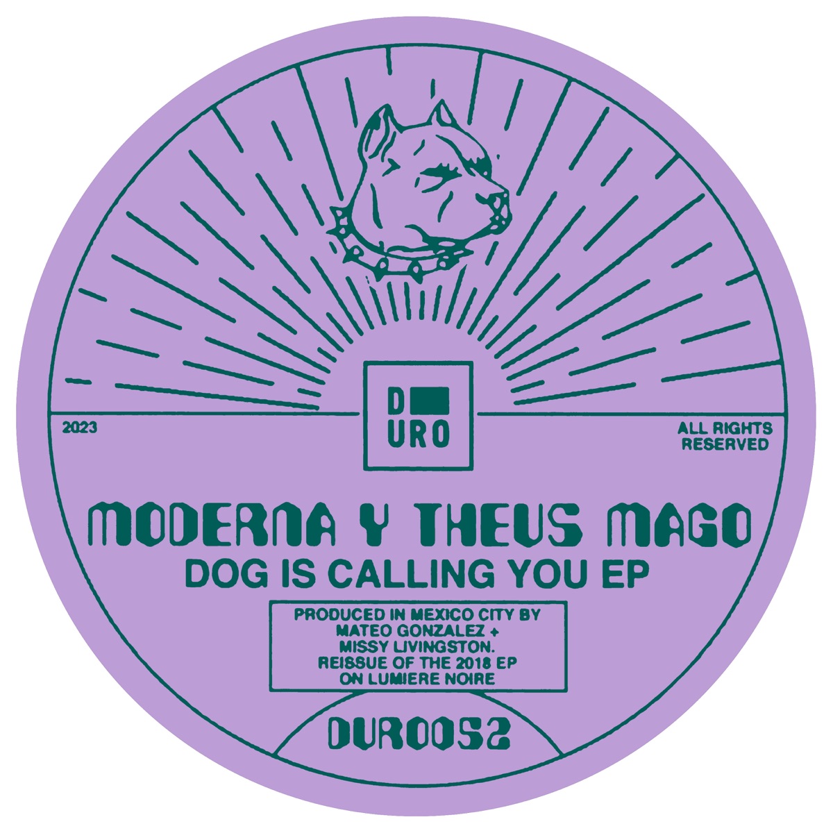 Dog Is Calling You by Moderna & Theus Mago album cover