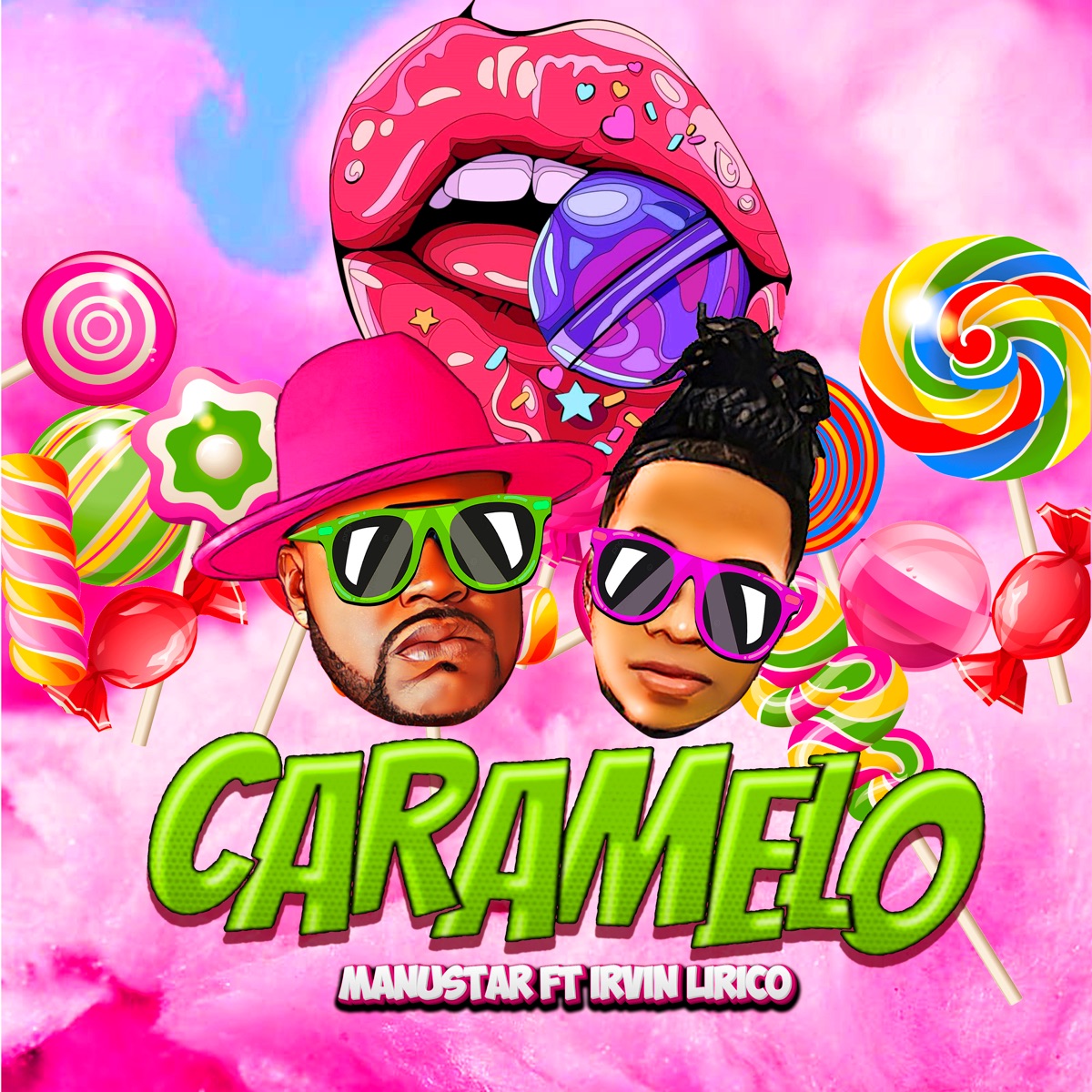 Caramelo - Single by Manustar & Irvin Lirico album cover