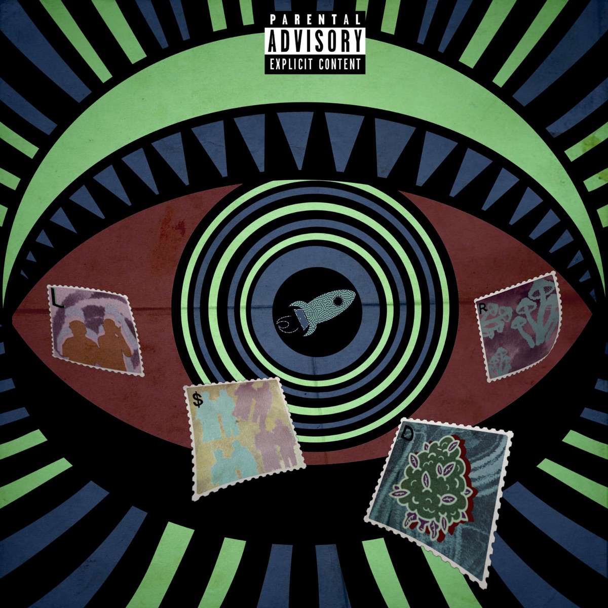 L $ D R - Single by Yvngduck & Trxsh GB album cover
