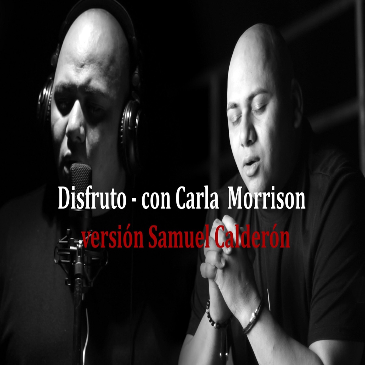 Disfruto (En Vivo) - Single by Samuel Calderón album cover
