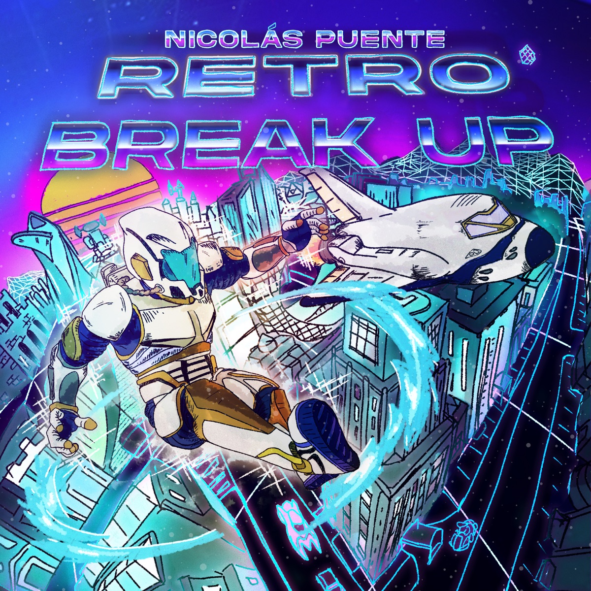 RETRO BREAK UP - Single by Nicolás Puente album cover