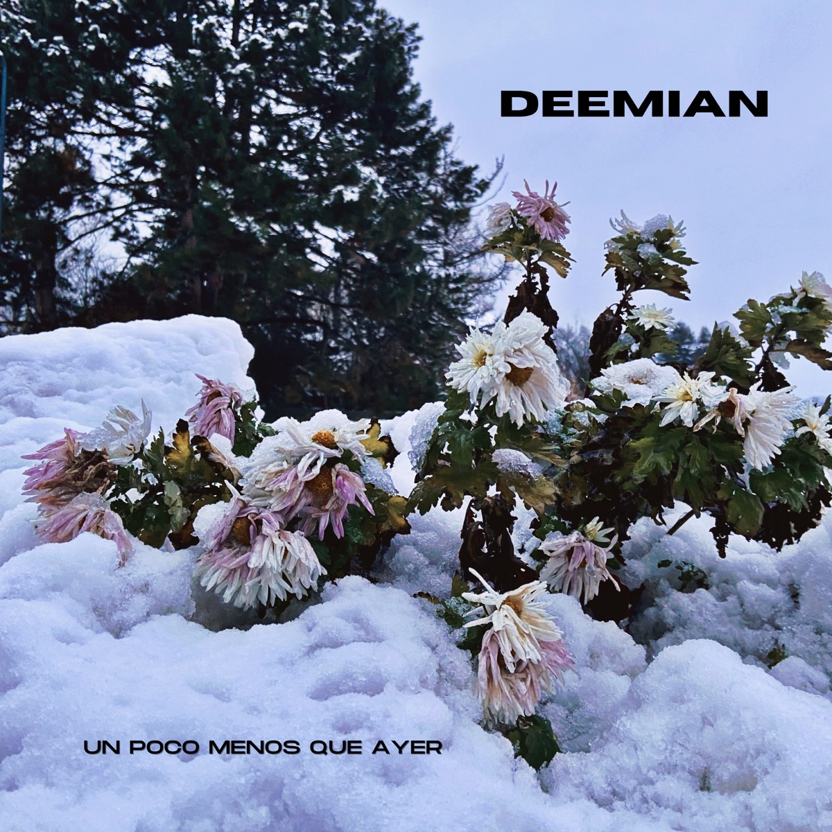 Un Poco Menos Que Ayer (feat. Eme la Maldizion) - Single by Deemian album cover