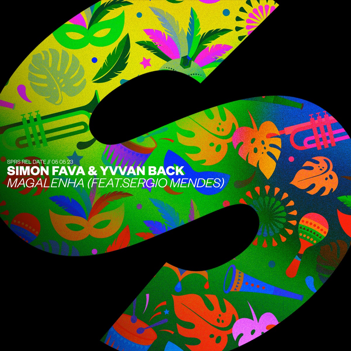 Magalenha (feat. Sergio Mendes) - Single by Simon Fava & Yvvan Back album cover