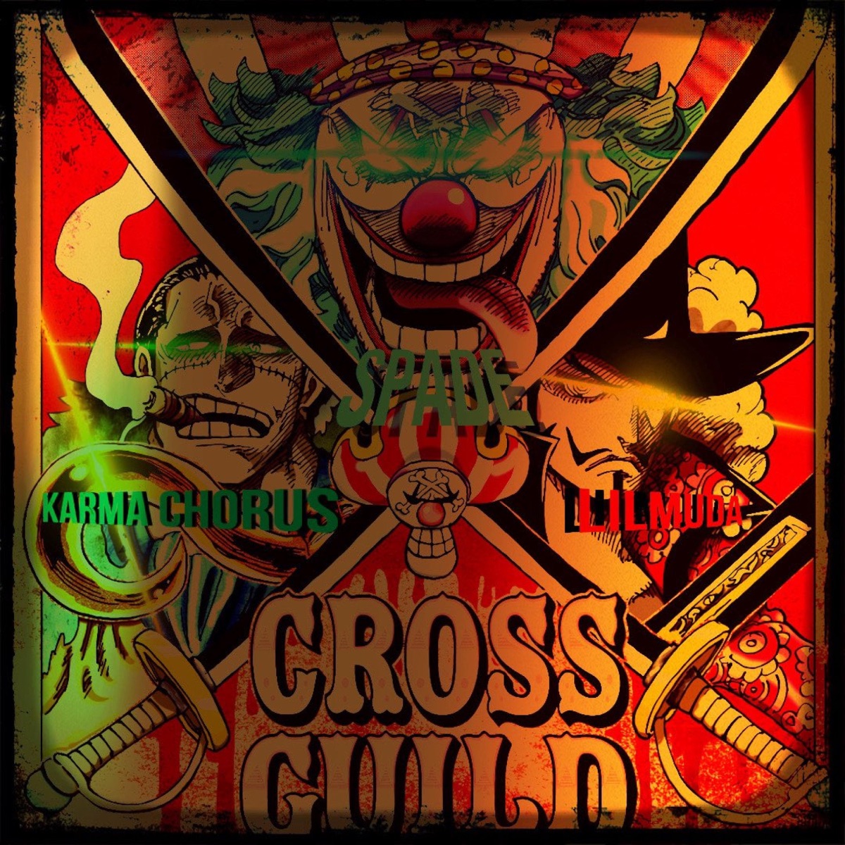 CROSS GUILD (feat. Karma Chorus & Luvvari) - Single by SpadeNerdcore album cover