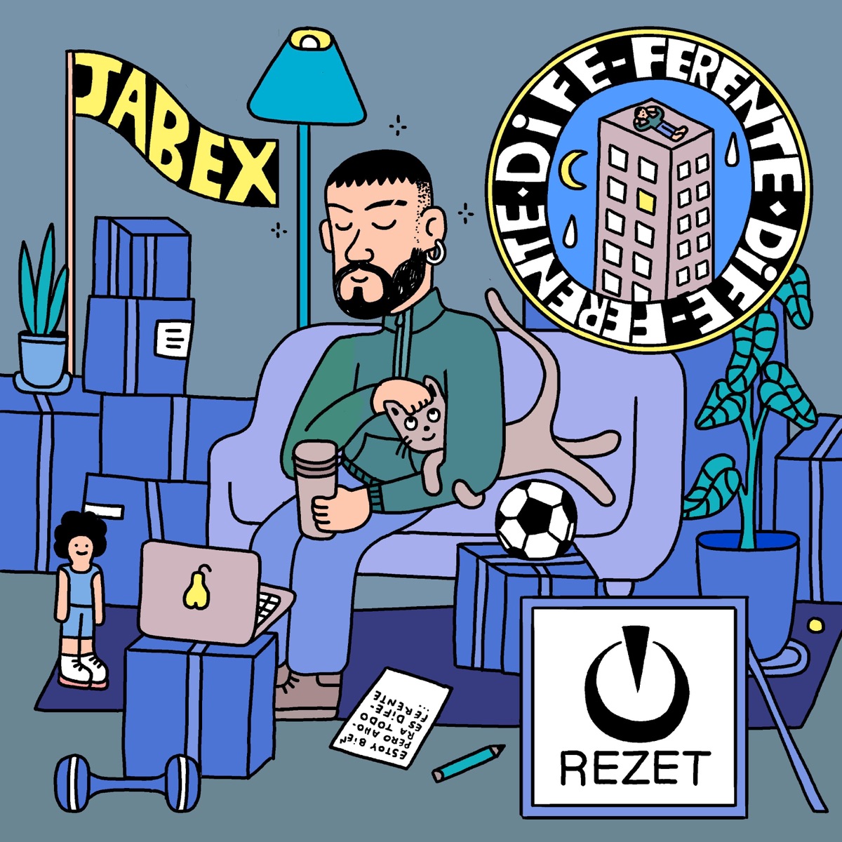 dife-ferente - Single by Jabex album cover