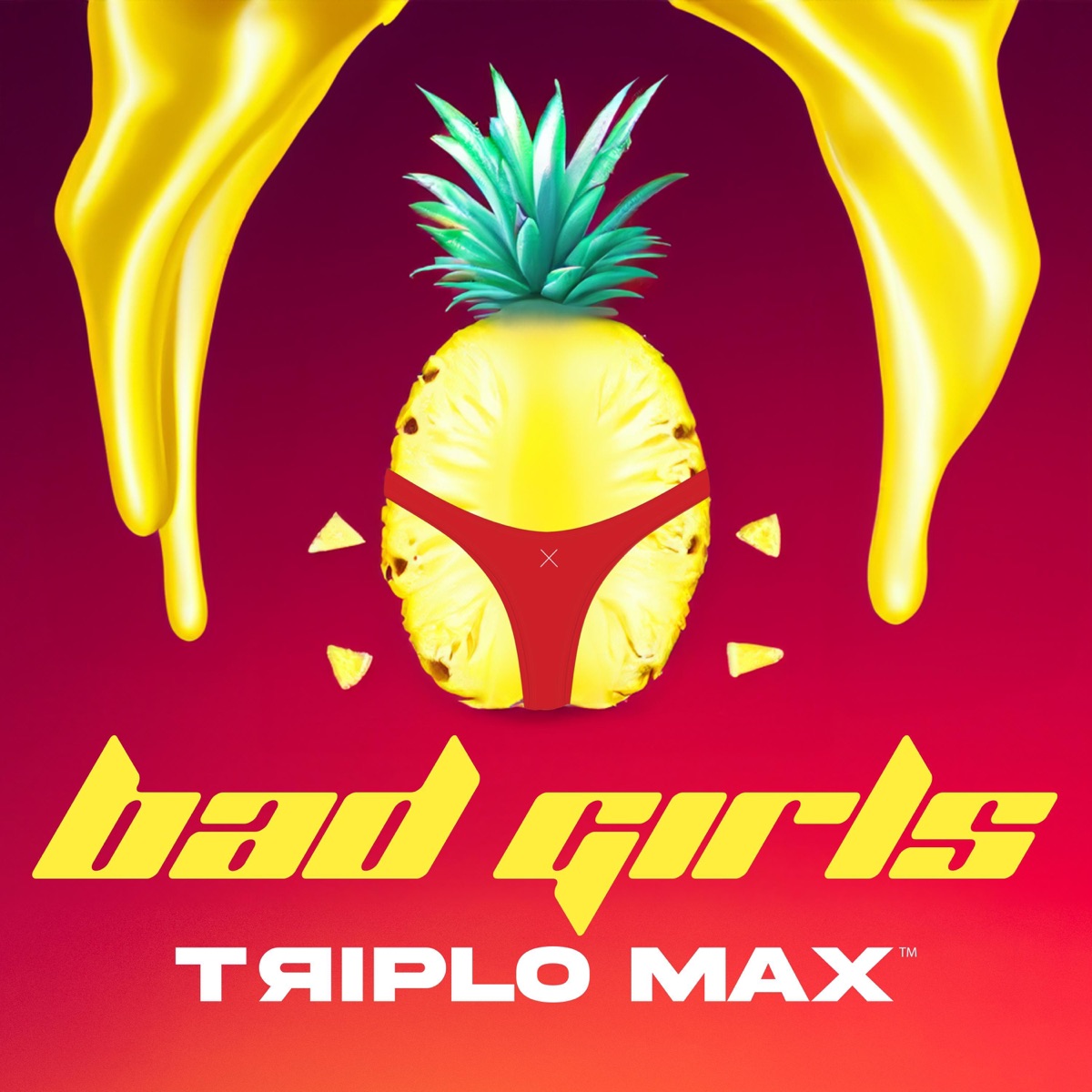 Bad Girls (Techno Mix) - Single by Triplo Max album cover