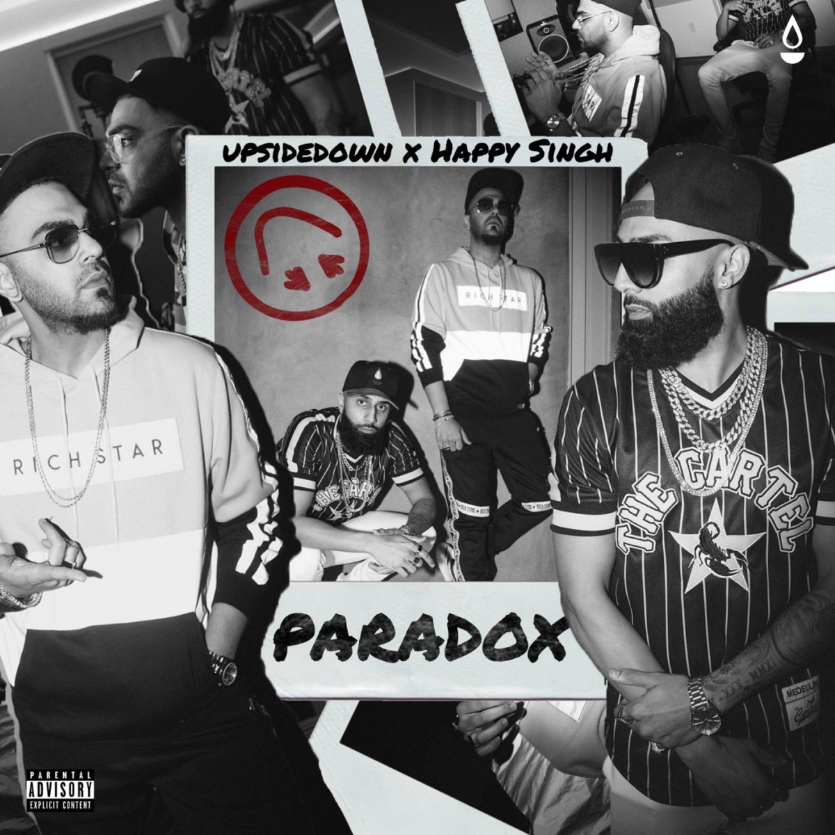 Paradox - EP by UpsideDown & Happy Singh album cover