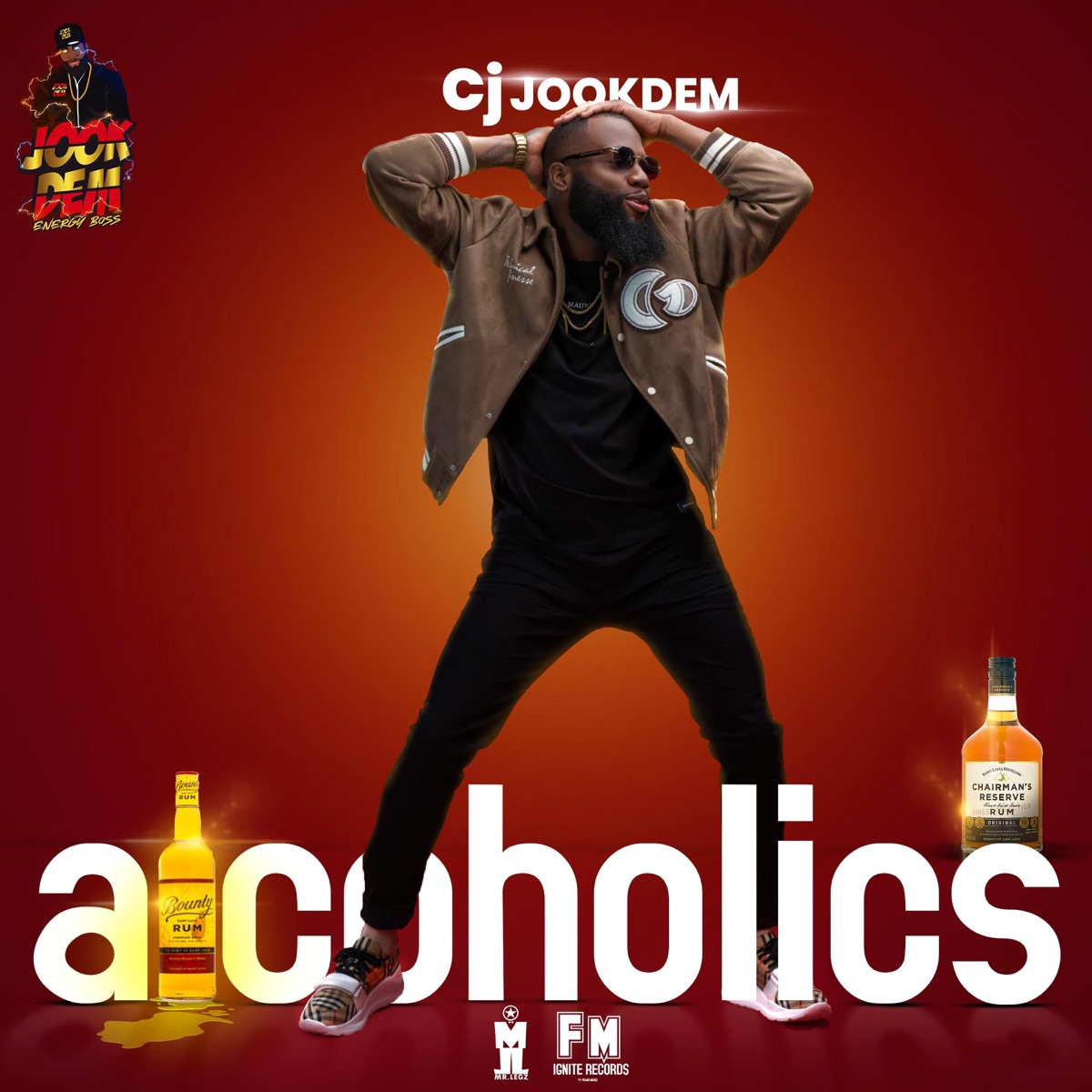 Alcoholics - Single by CJ Jook Dem album cover