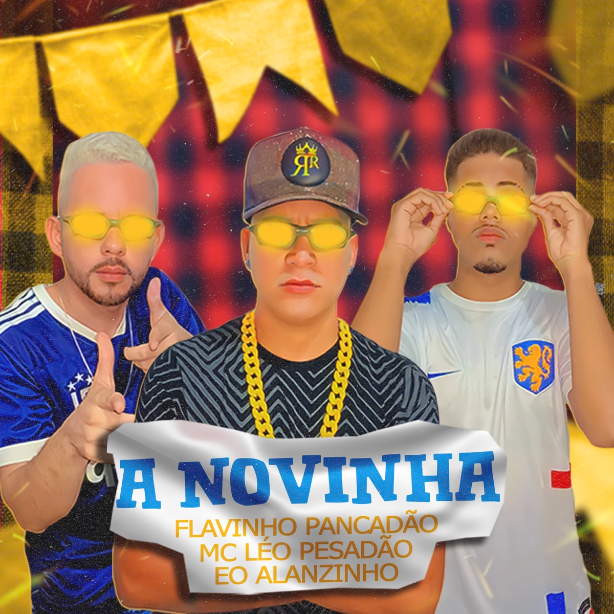 A Novinha - Single by Flavinho Pancadão, MC LÉO PESADÃO & Eo Alanzinho album cover