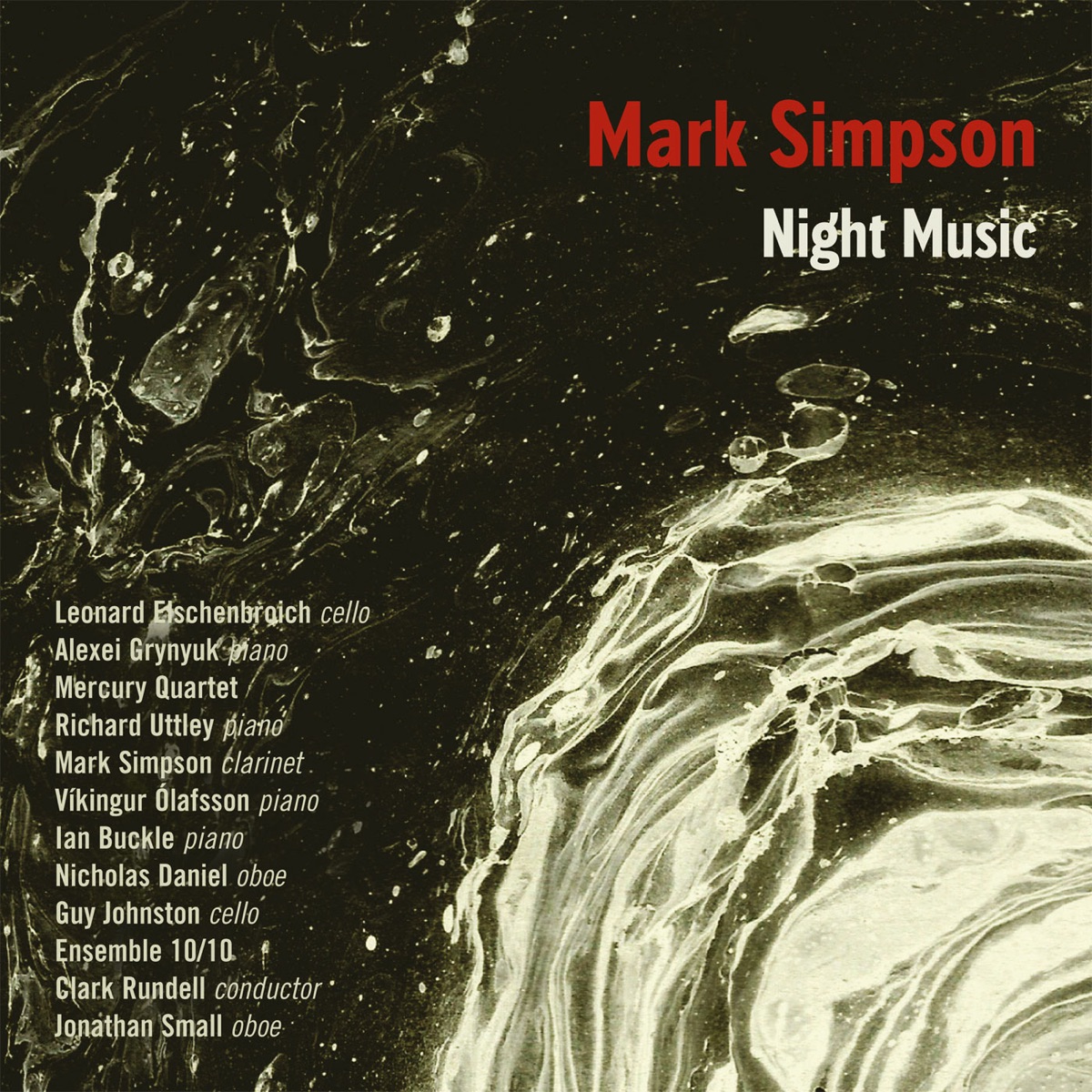 Mark Simpson: Night Music by Mark Simpson album cover