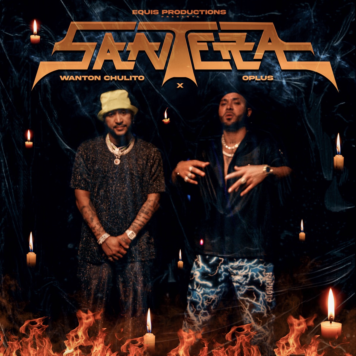 Santera - Single by Wanton chulito, OPlus & The Best Soundz album cover