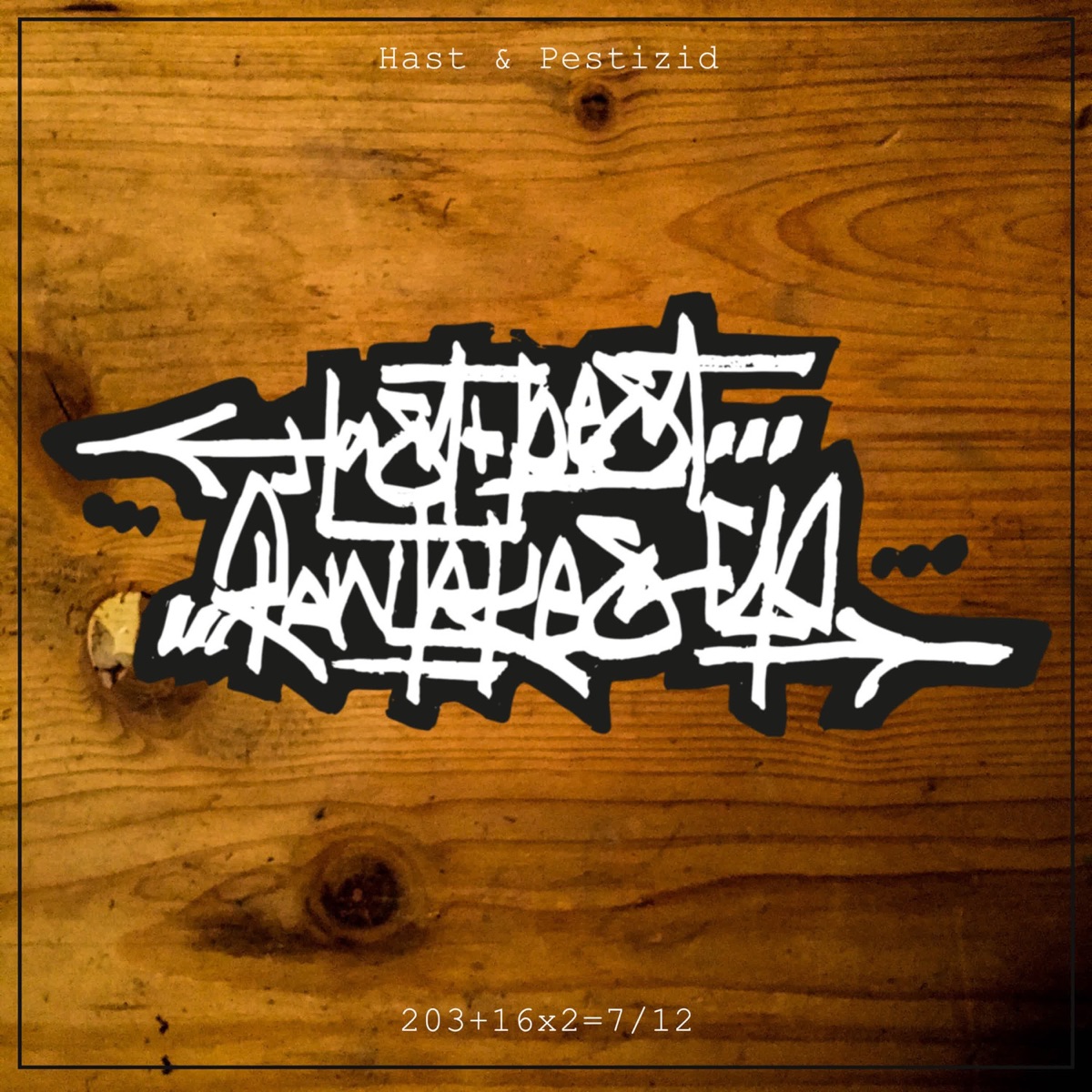 Rawtakes EP by Hast & Pestizid album cover