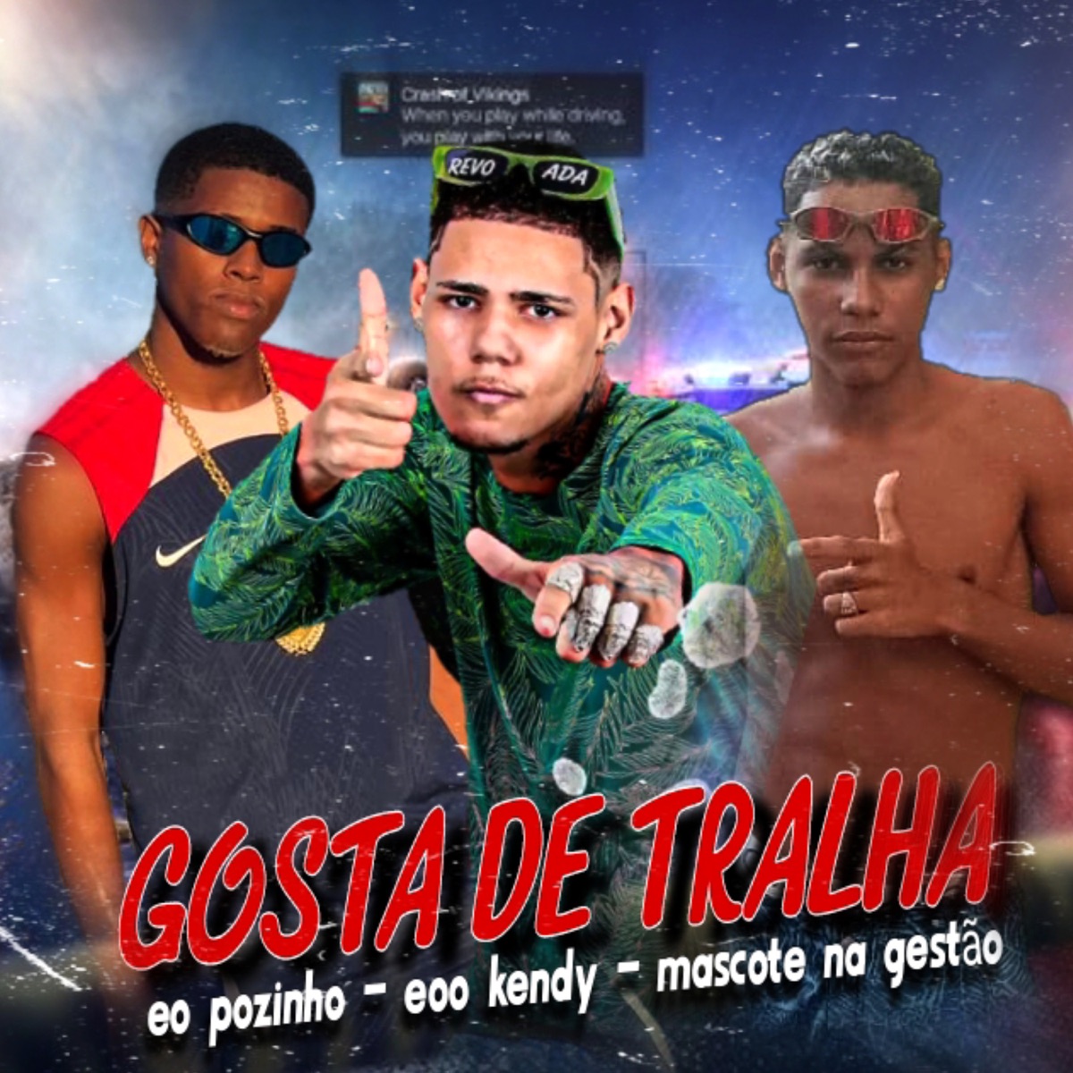 Gosta de Tralha - Single by EOO KENDY, Éo Pozinho & Mascote na gestão album cover