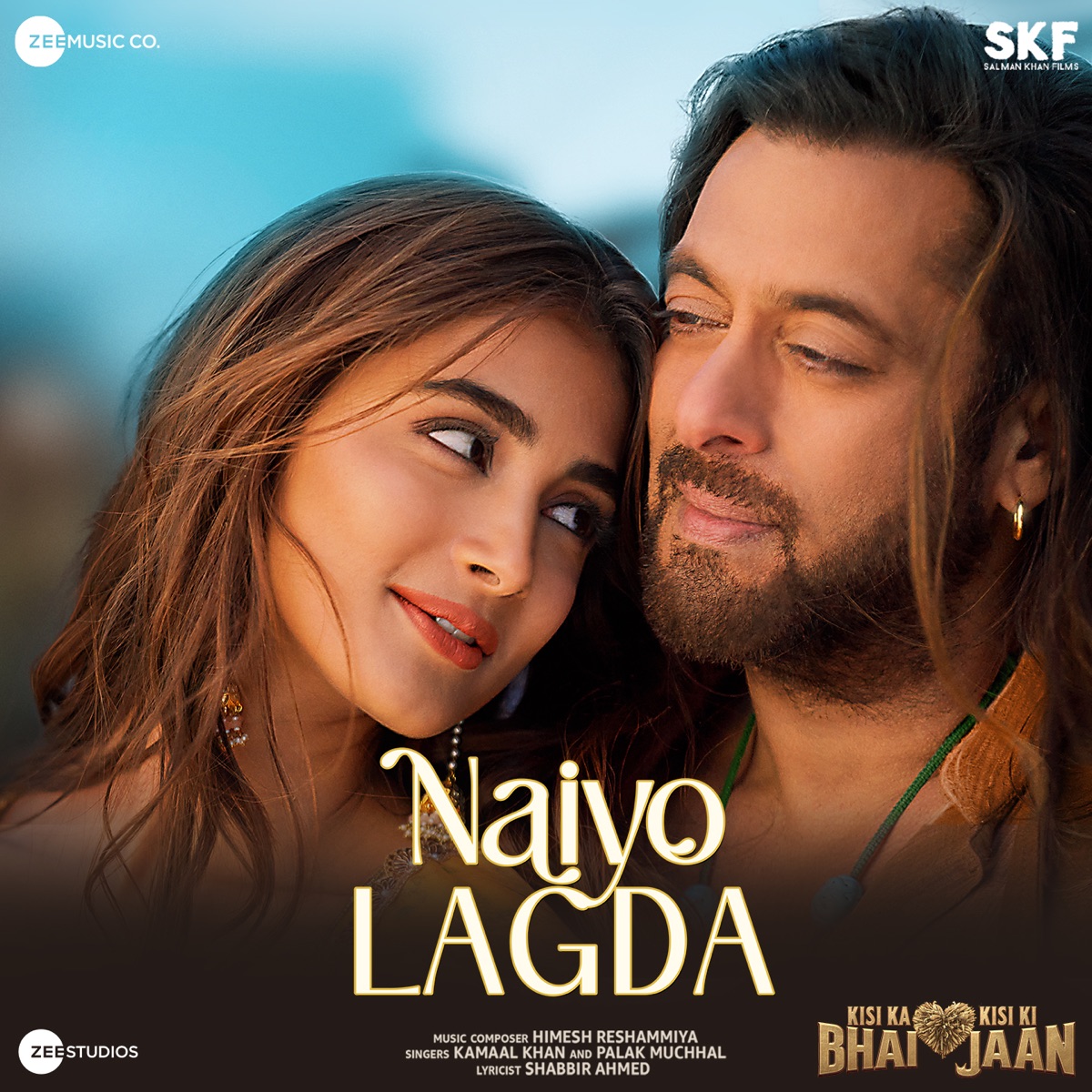 Naiyo Lagda (From "Kisi Ka Bhai Kisi Ki Jaan") - Single by Himesh Reshammiya, Kamaal Khan & Palak Muchhal album cover