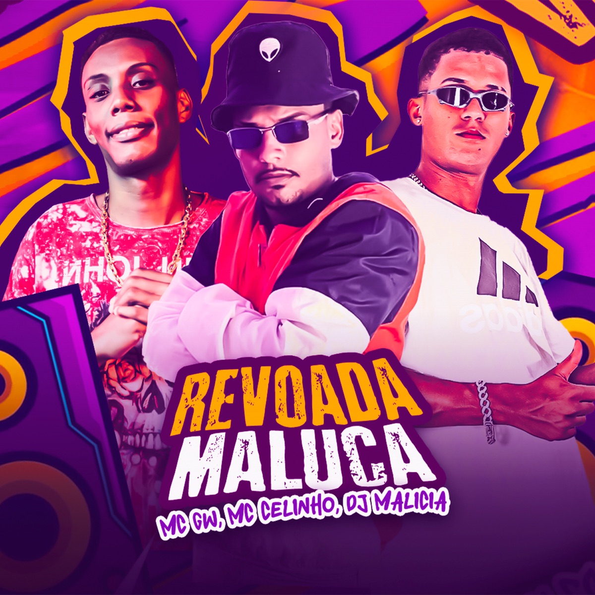 Revoada Maluca (feat. MC GW & Mc Celinho) - Single by DJ Malicia album cover