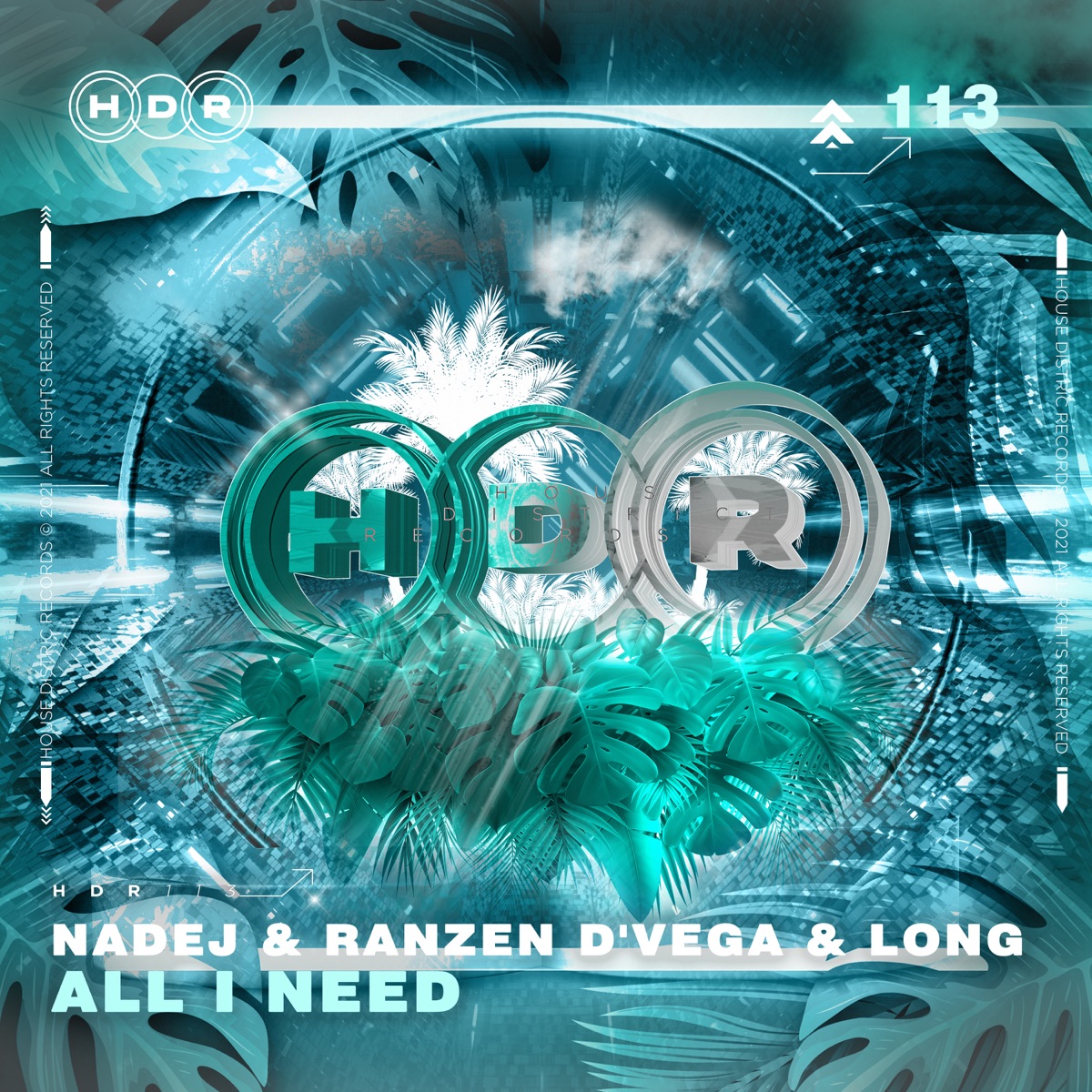 All I Need - Single by NADEJ, Ranzen D‘Vega & Long album cover