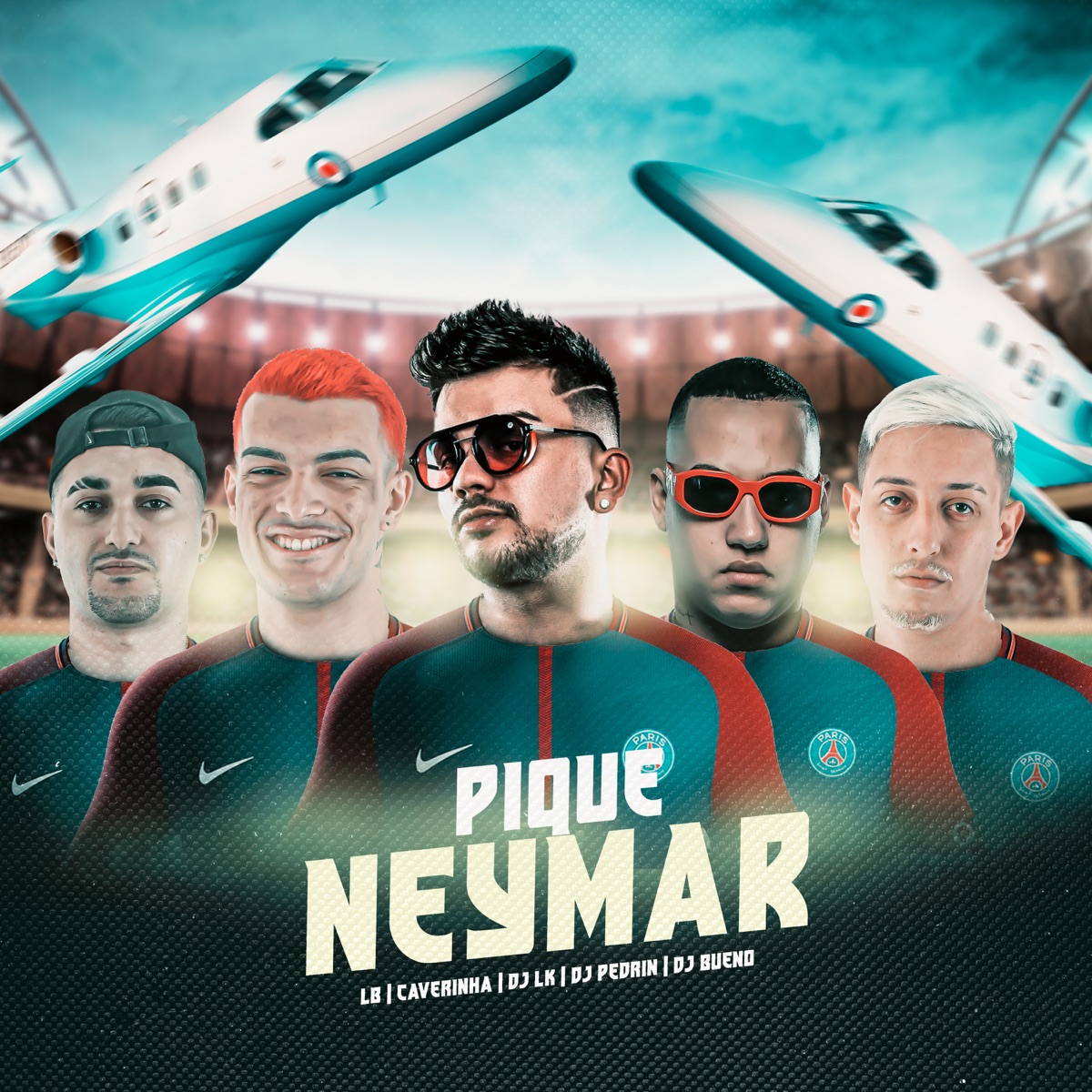 Pique Neymar (feat. DJ Pedrin & DJ Bueno) - Single by Dj LK da Escócia, MC LB & Caverinha album cover