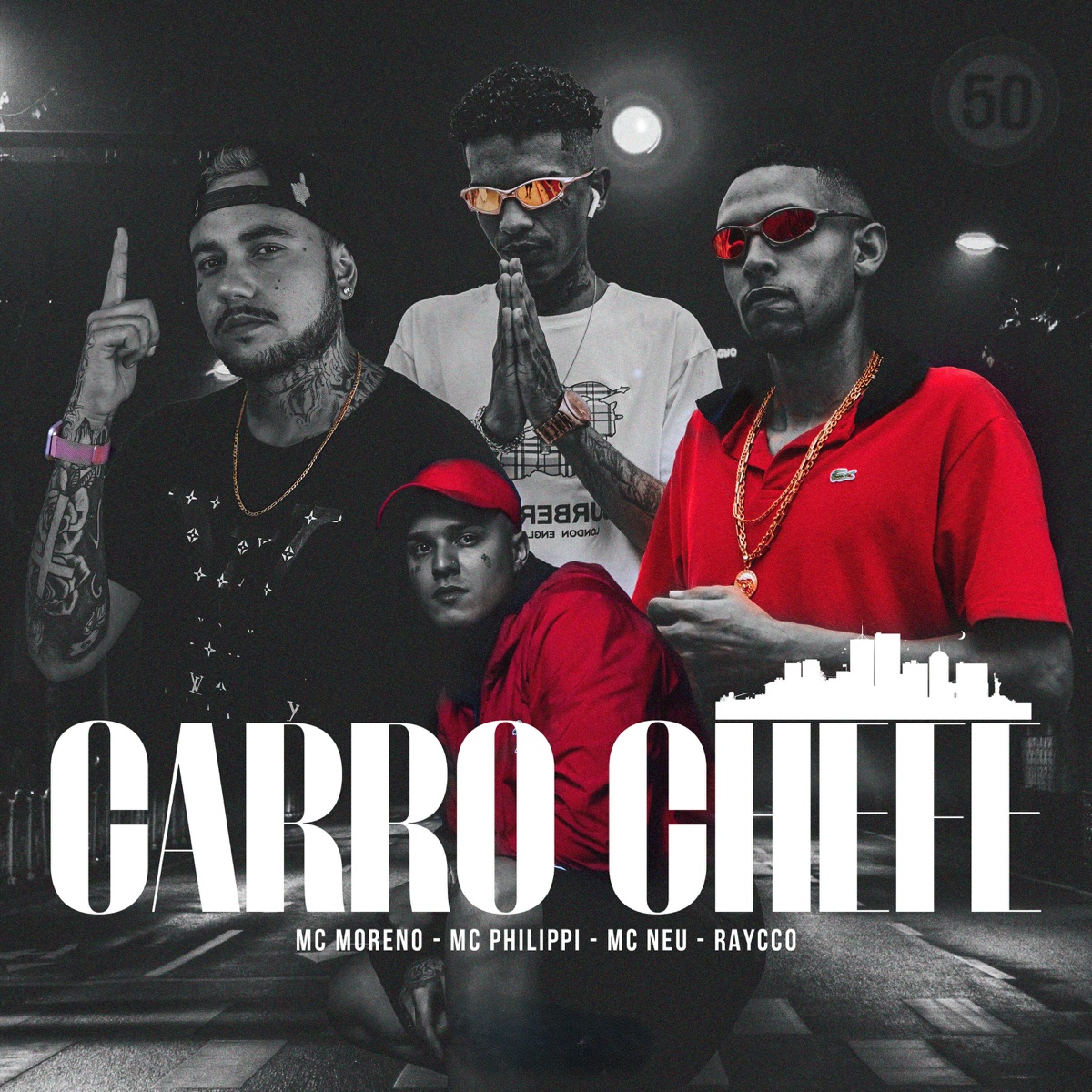 Carro Chefe (feat. Mc Philippi) - Single by MC Moreno, Mc neu & Raycco album cover