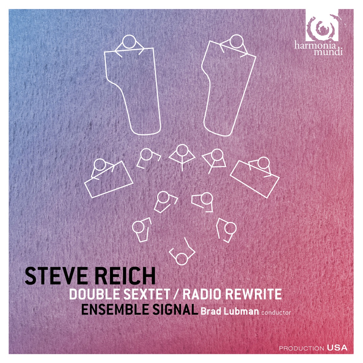 Steve Reich: Double Sextet. Radio Rewrite by Ensemble Signal & Brad Lubman album cover