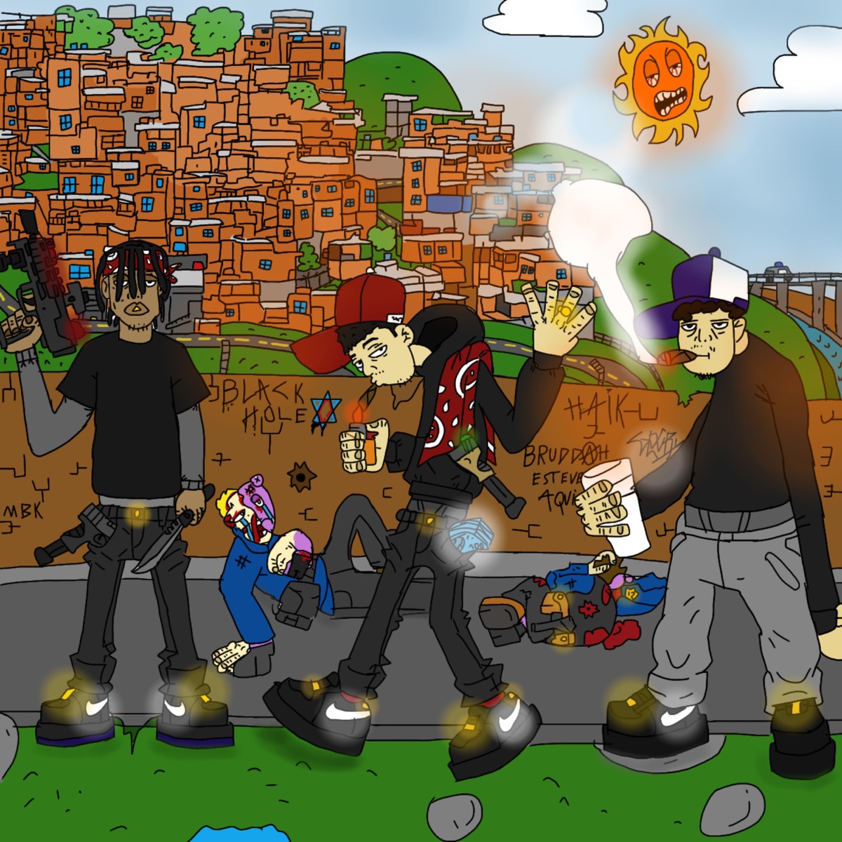 Fila de viciado (feat. Pary! & Haik Sun) - Single by ThaPennywise album cover