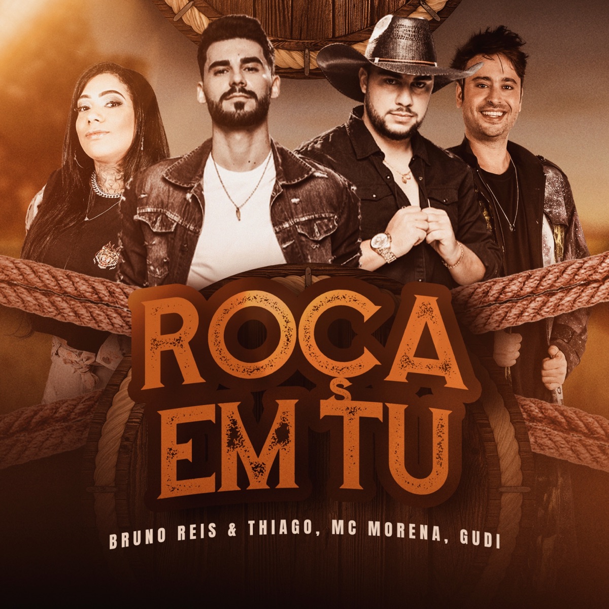 Roça em Tu - Single by Gudi, Bruno Reis e Thiago & Mc Morena album cover