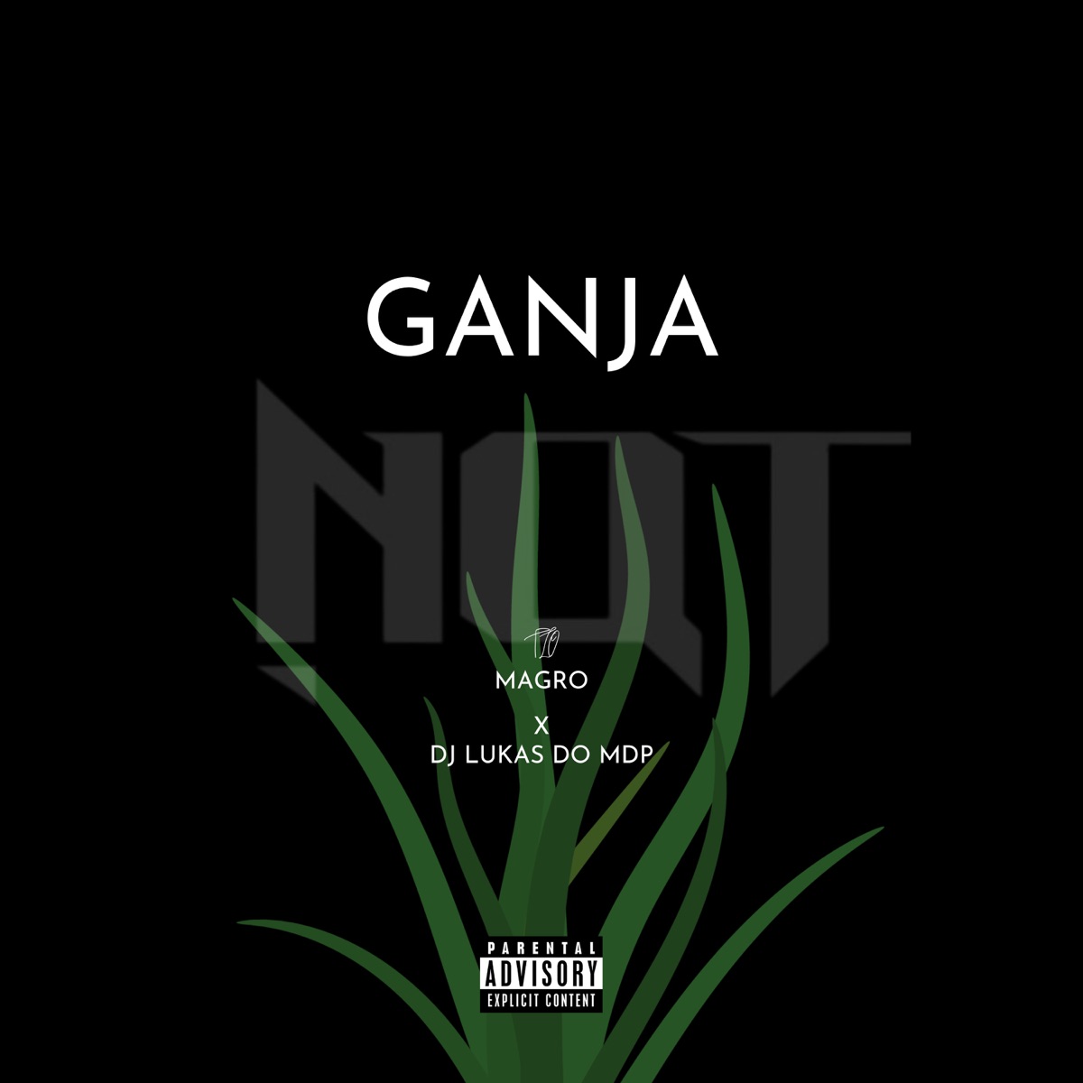 Ganja - Single by Tio Magro, NQT & DJ LUKAS DO MDP album cover