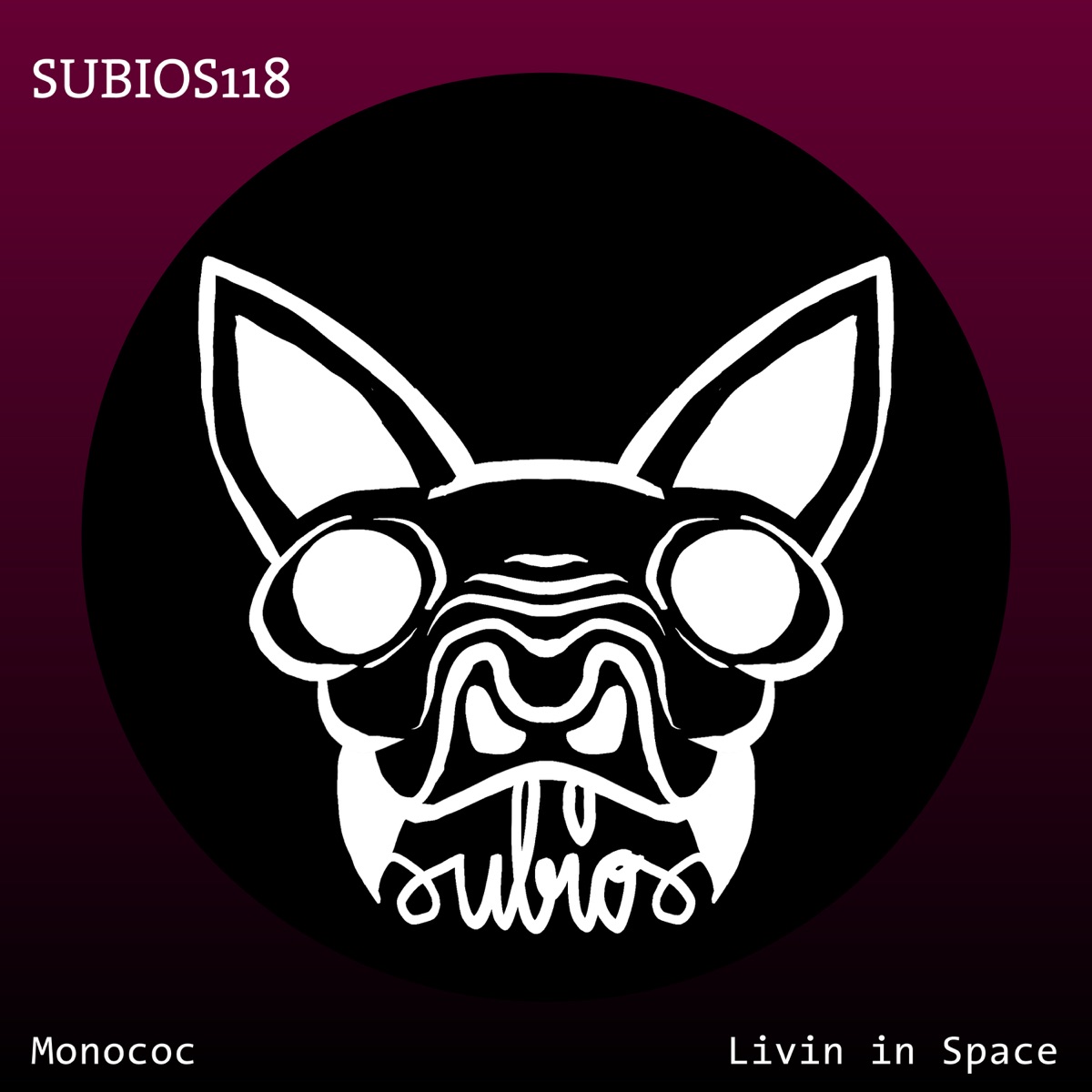 Living in Space - Single by Monococ album cover