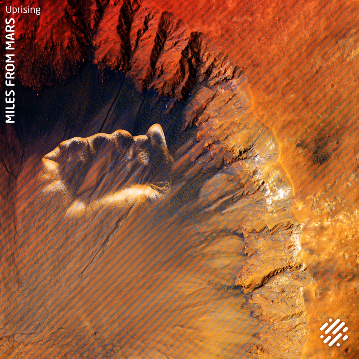 Uprising by Miles from Mars album cover