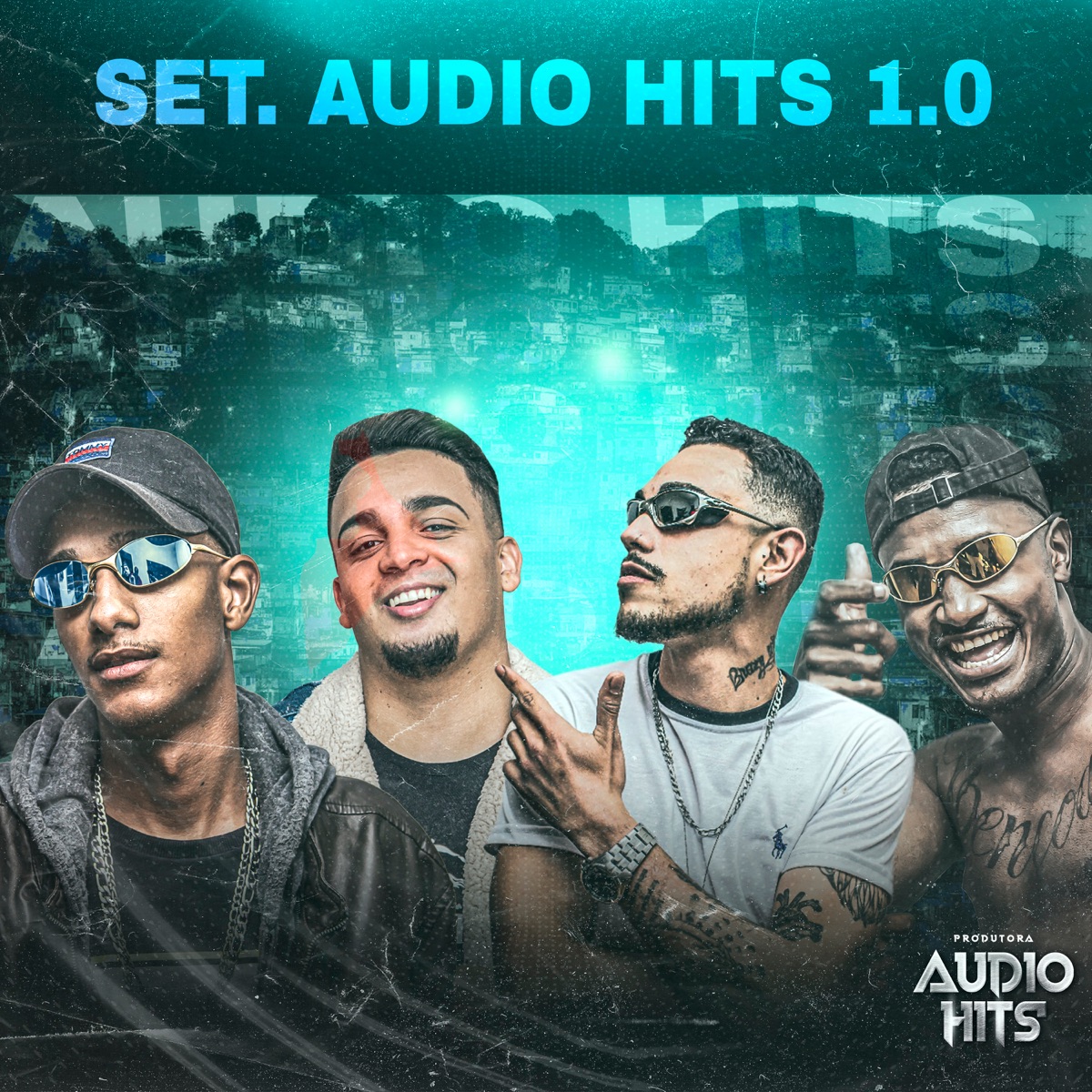 Set Audio Hits 1.0 - Single by MC GR, MC IGOT, MC Menor do Luso & Ozzy album cover